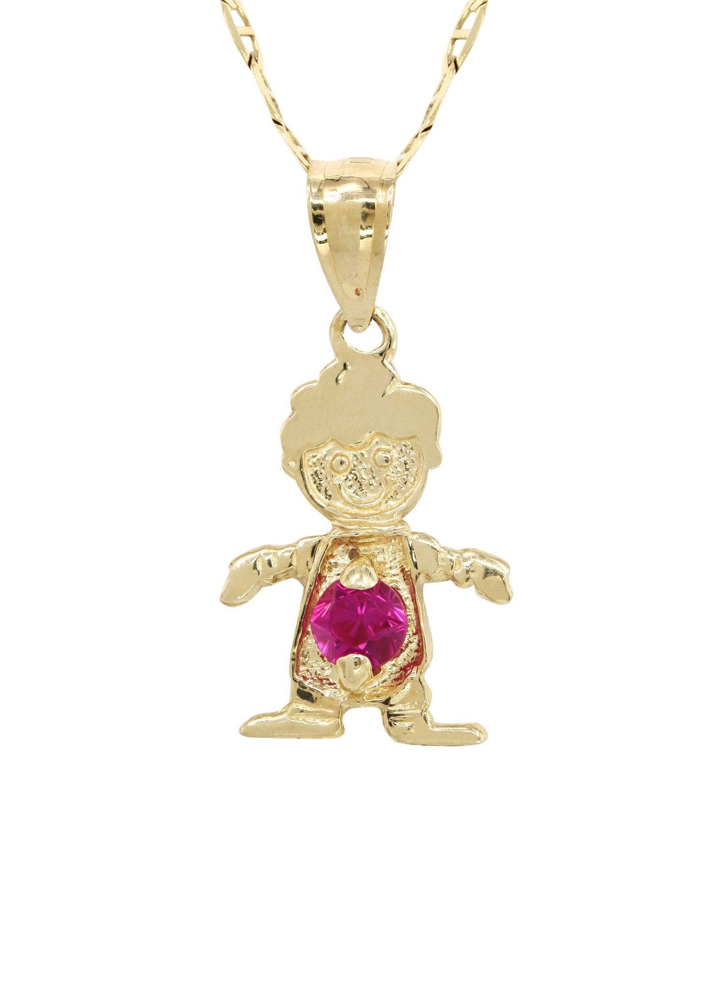 10K Yellow Gold Mariner Children Necklace | Appx. 3 Grams - Image 2