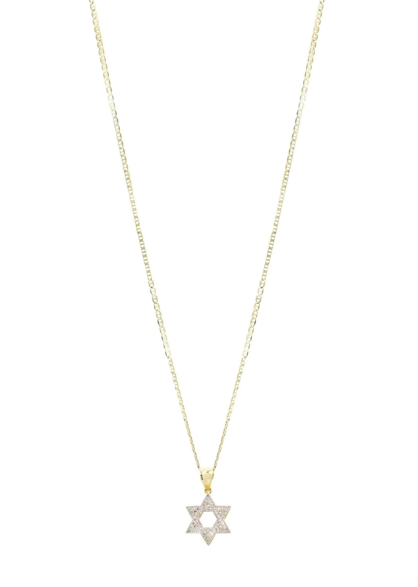 10K Yellow Gold Mariner Star Necklace | Appx. 5 Grams - Image 5
