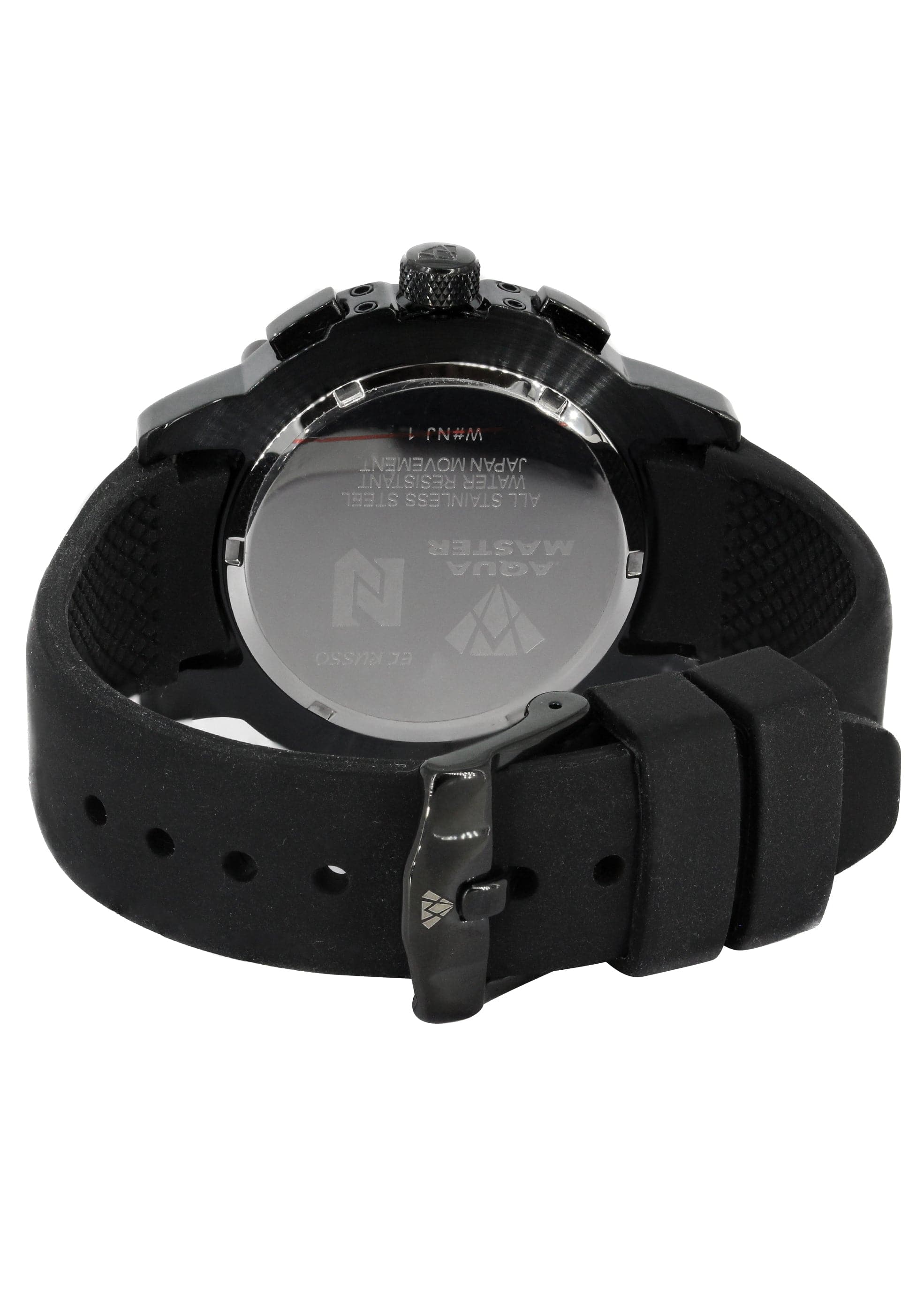 Mens Black Steel Tone Diamond Watch | Appx. 1.6 Carats - Image 3