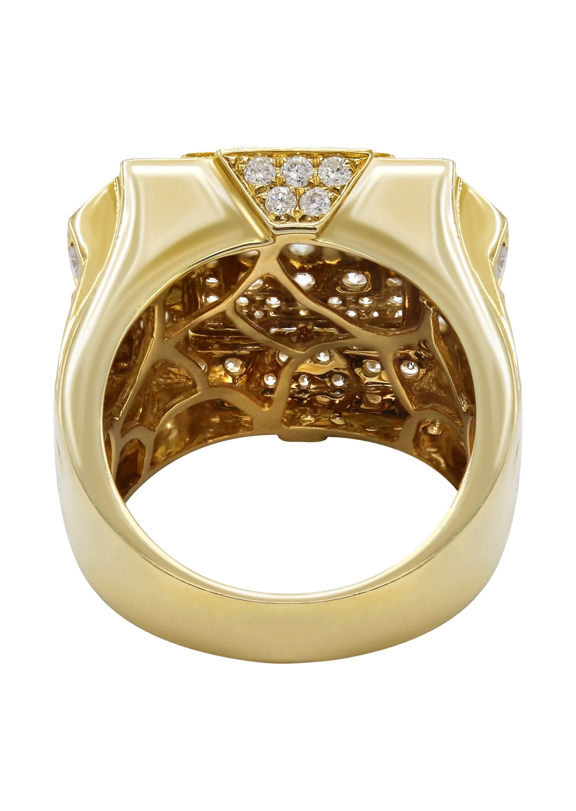 Mens Diamond Ring | 3.48 Carats | 18.23 Grams - Image 3