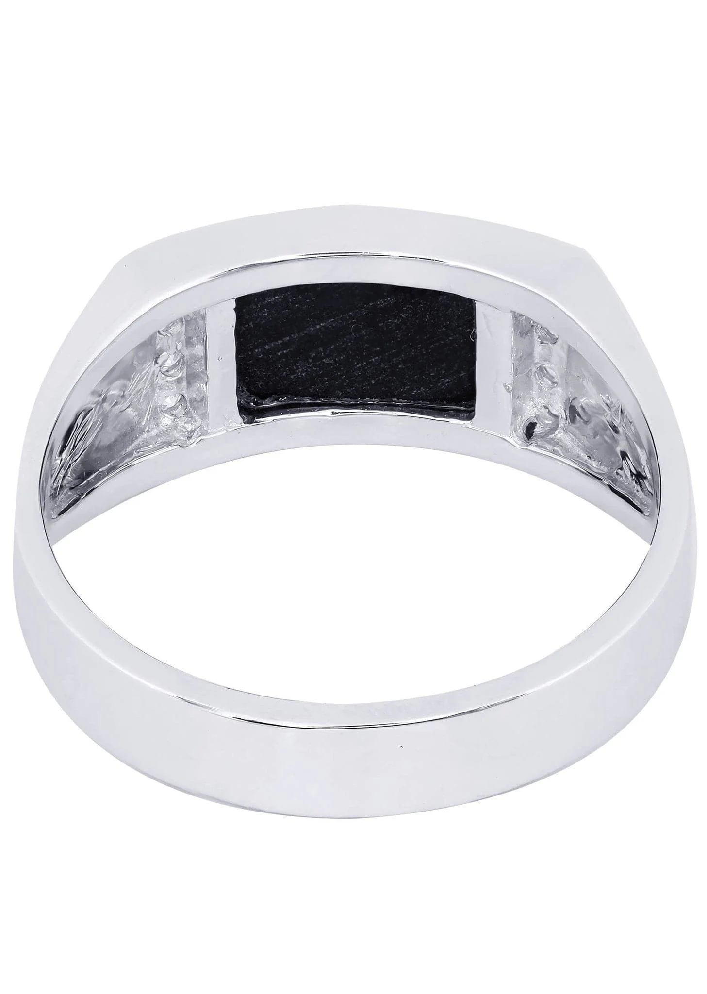 White Gold Pinky Diamond Ring| 0.12 Carats| 6.37 Grams - Image 3