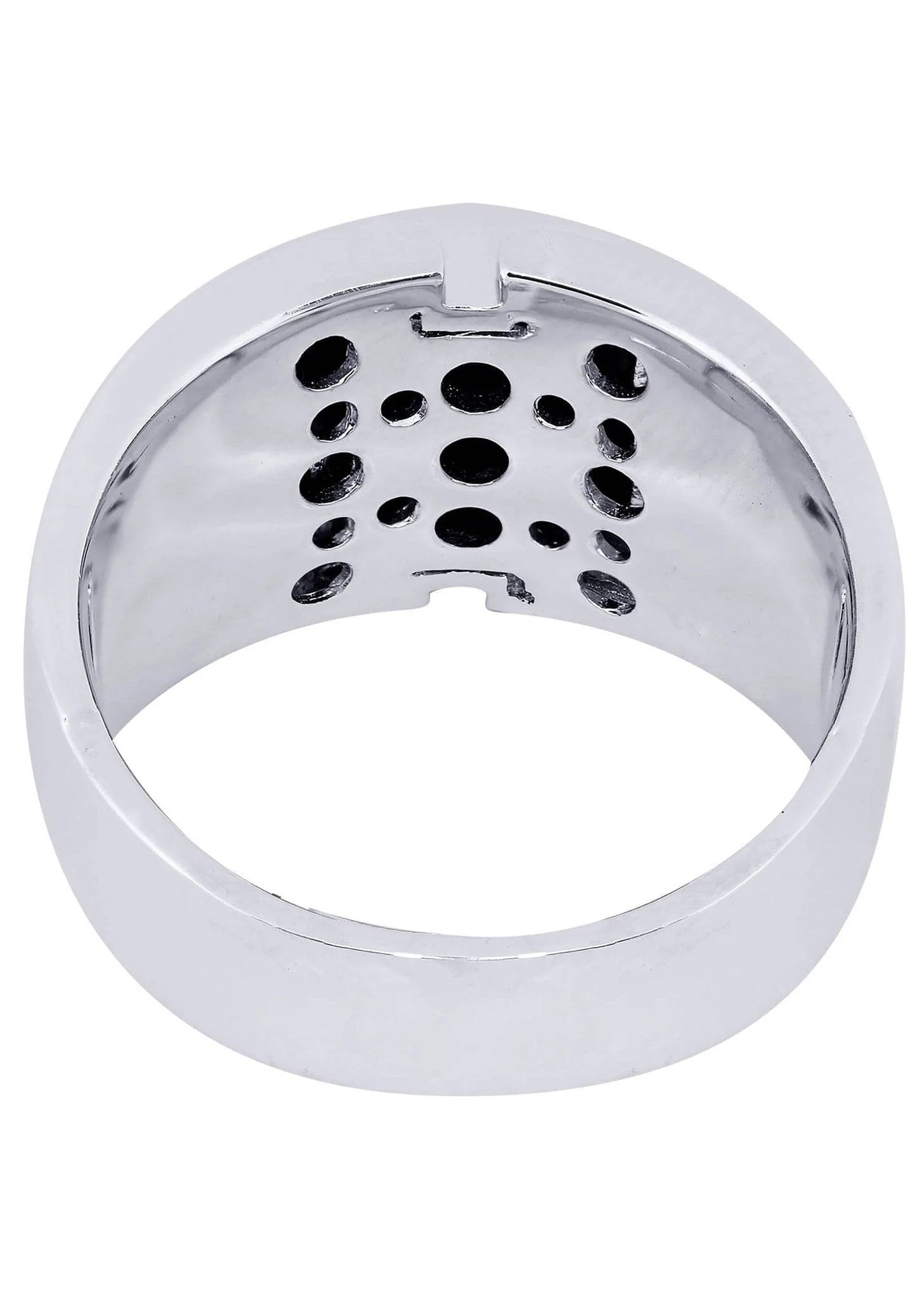 White Gold Pinky Diamond Ring| 0.19 Carats| 12.33 Grams - Image 3