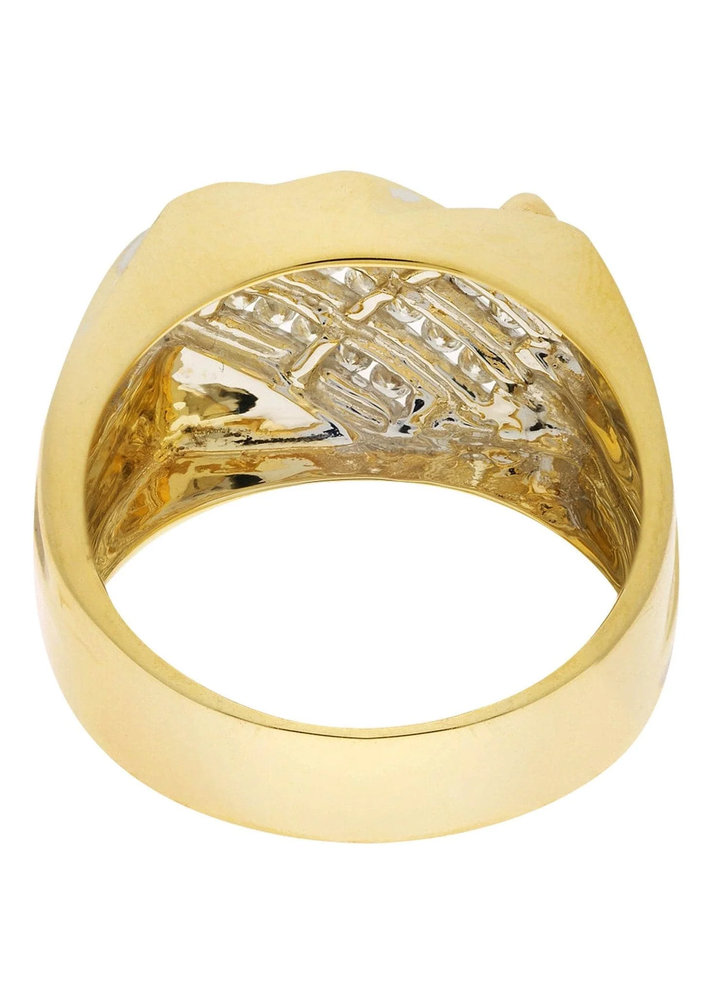 Mens Diamond Ring / Pinky Diamond Ring| 0.4 Carats - Image 3