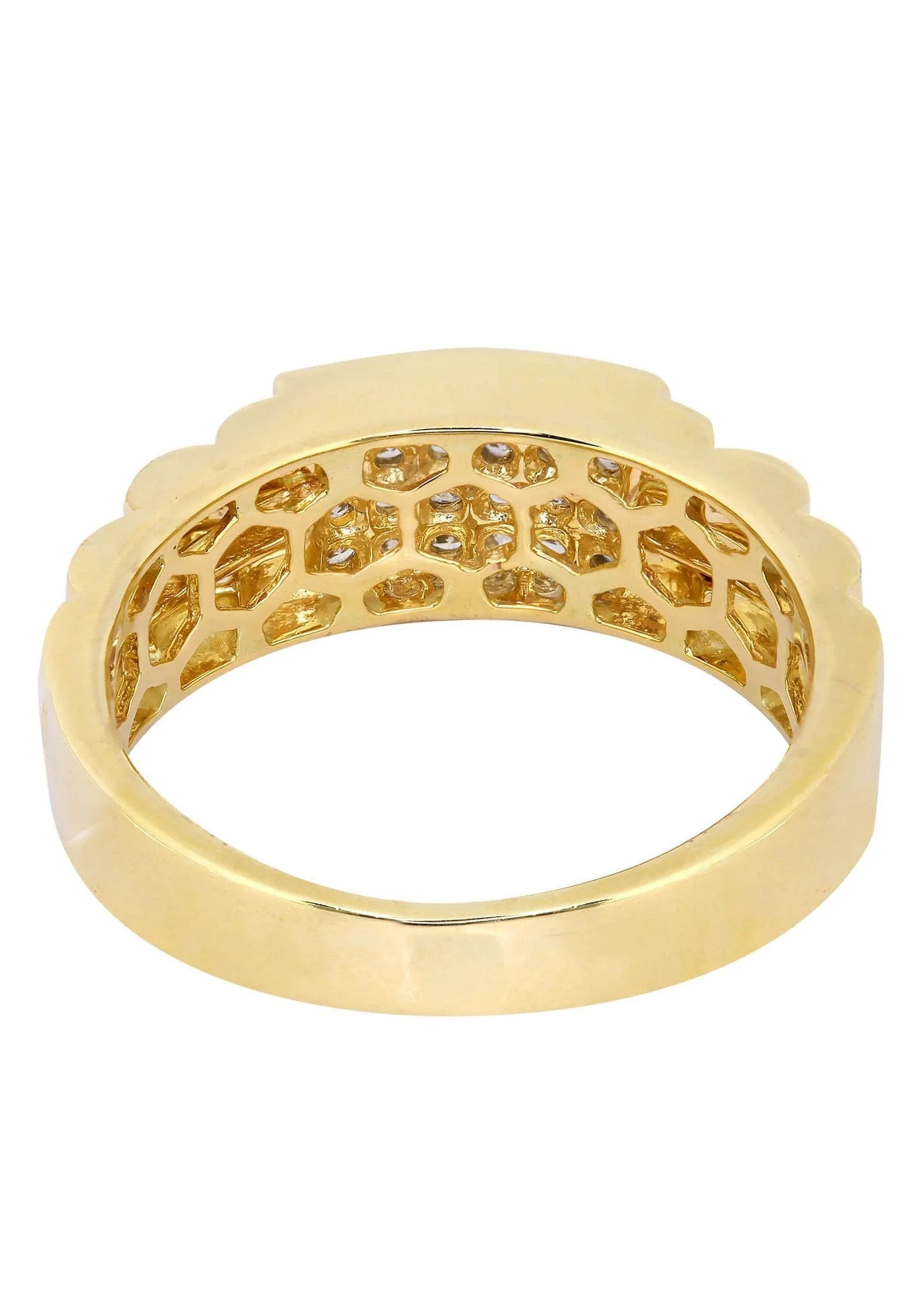 Mens Diamond Ring / Pinky Diamond Ring| 0.43 Carats - Image 3