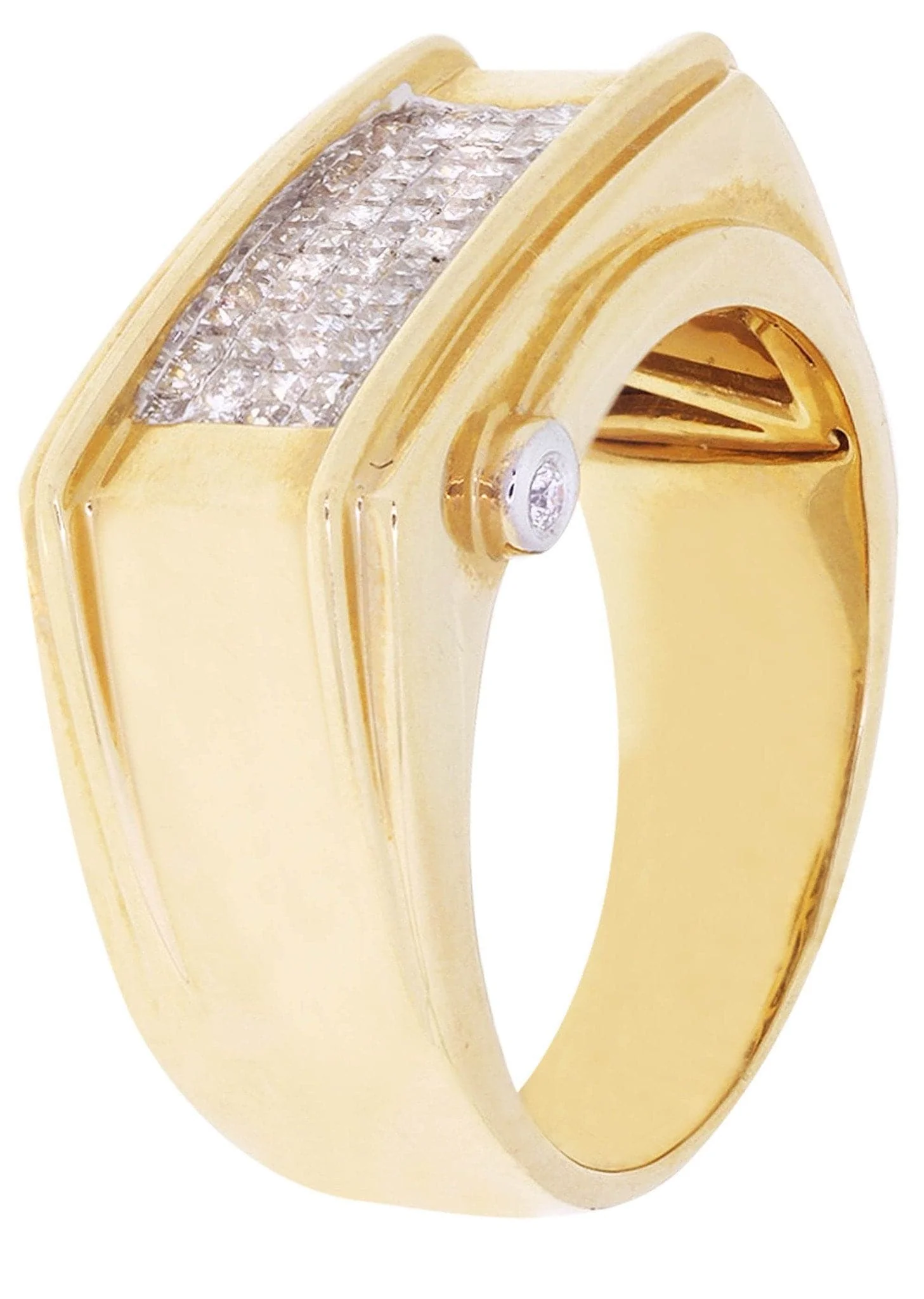 Mens Diamond Ring / Pinky Diamond Ring| 0.63 Carats - Image 2