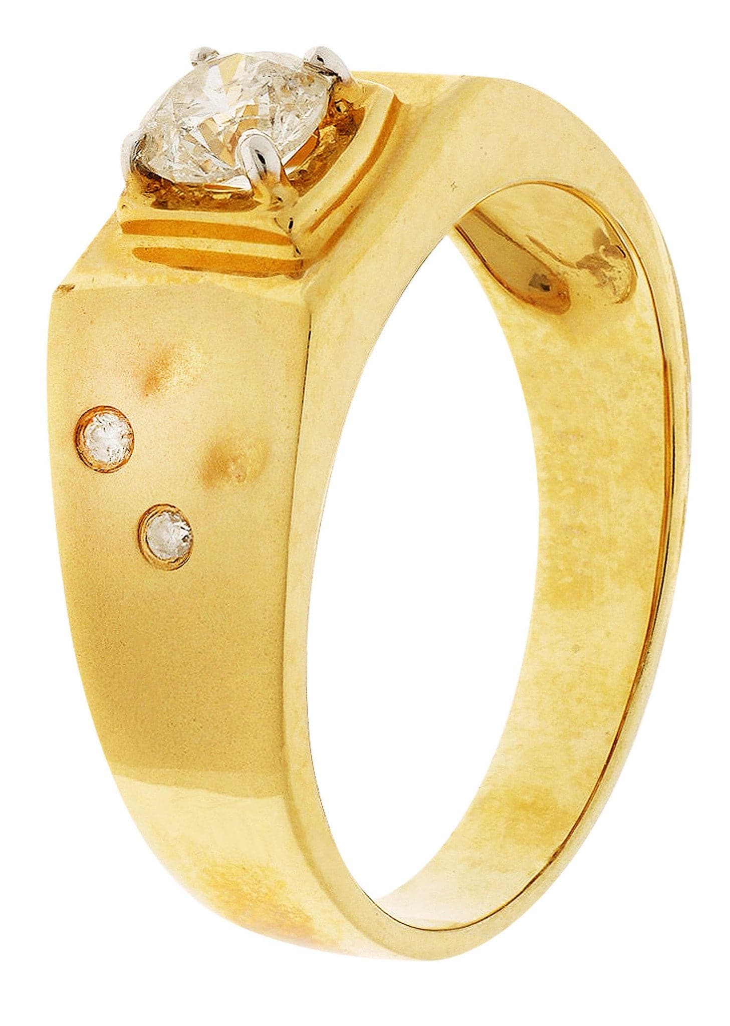 Mens Diamond Ring / Pinky Diamond Ring| 0.64 Carats - Image 2
