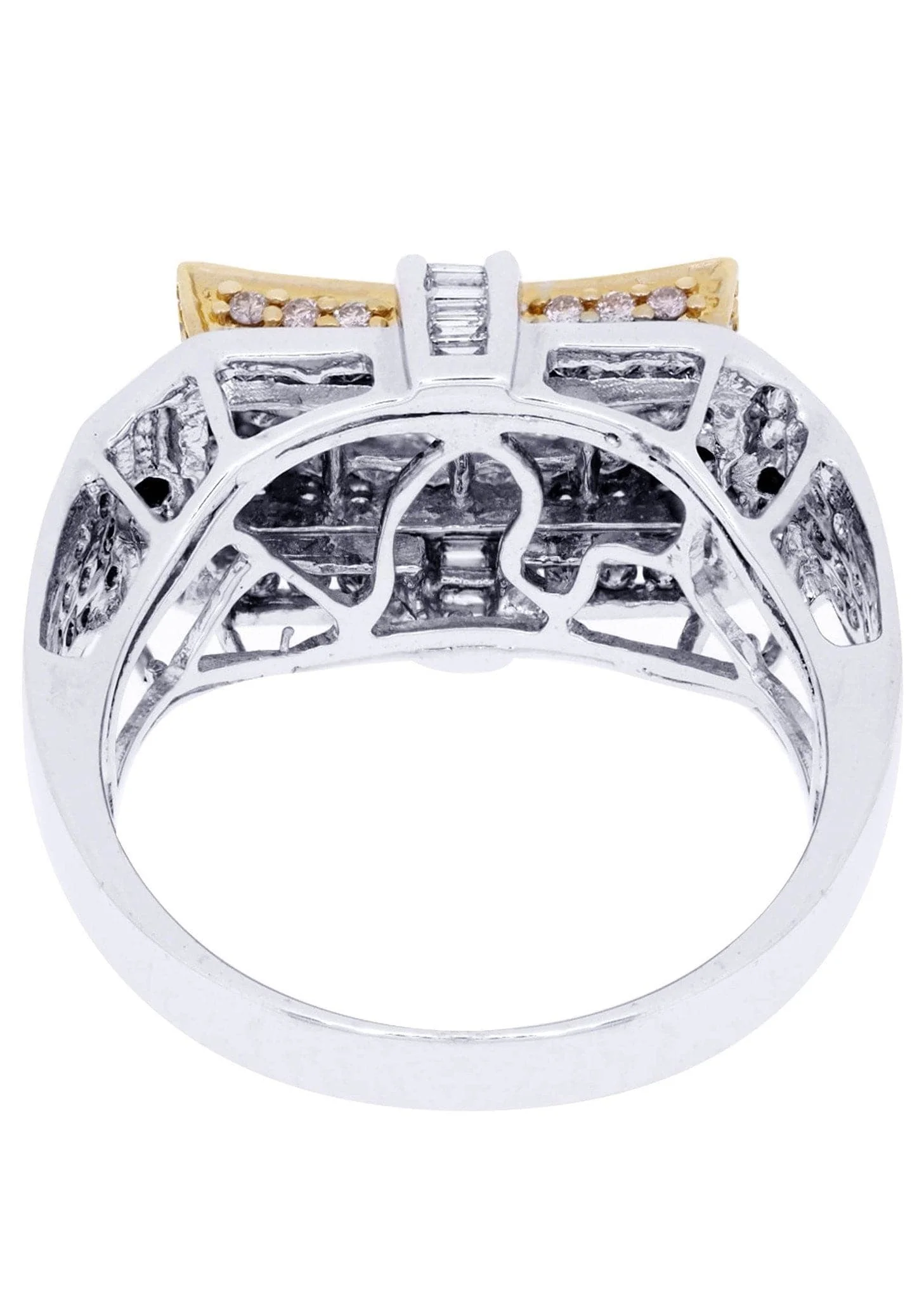 White Gold Mens Diamond Ring | 0.64 Carats| 9.05 Grams - Image 3