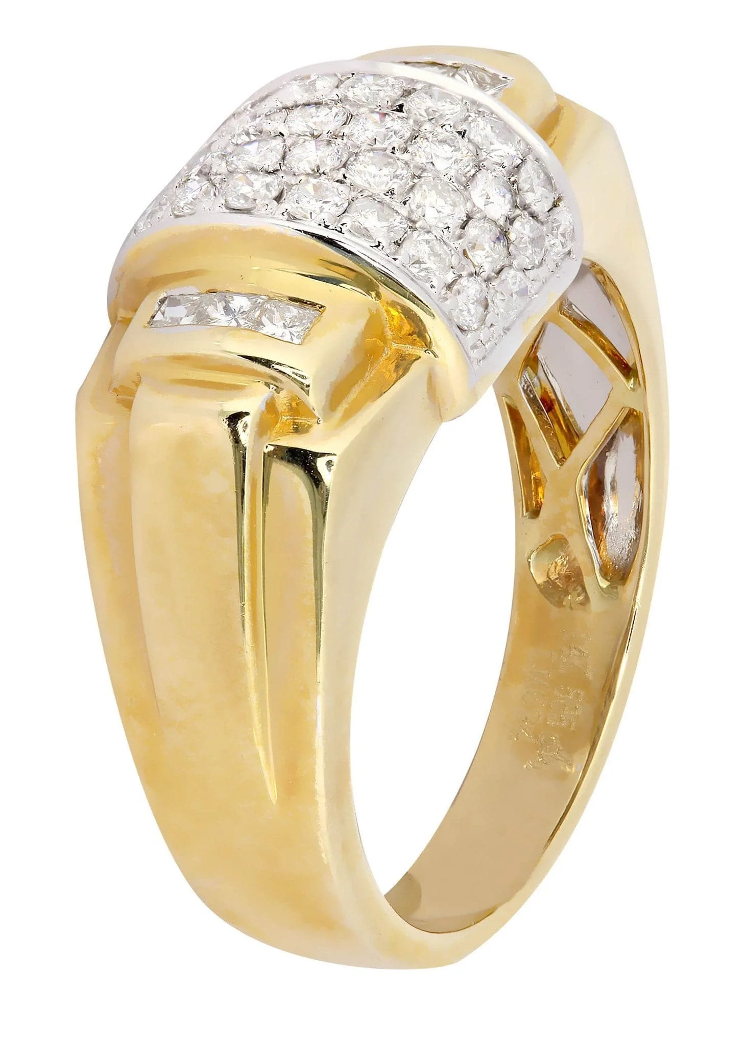 Mens Diamond Ring / Pinky Diamond Ring| 0.68 Carats - Image 2