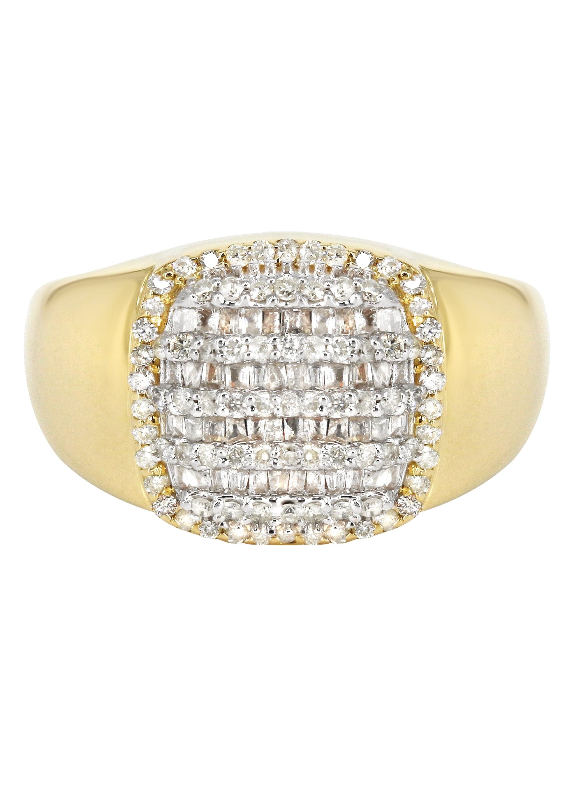 Mens Diamond  Ring | 0.78 Carats | 9.5 Grams