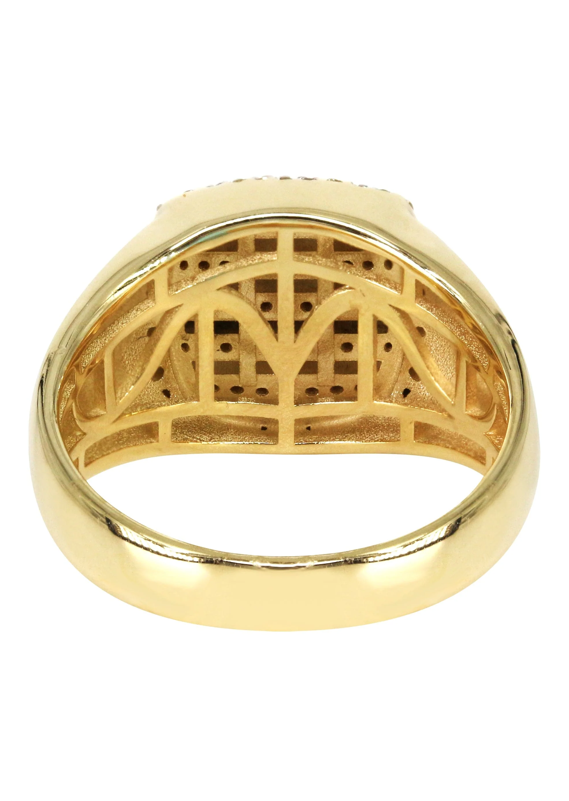 Mens Diamond  Ring | 0.78 Carats | 9.5 Grams - Image 3