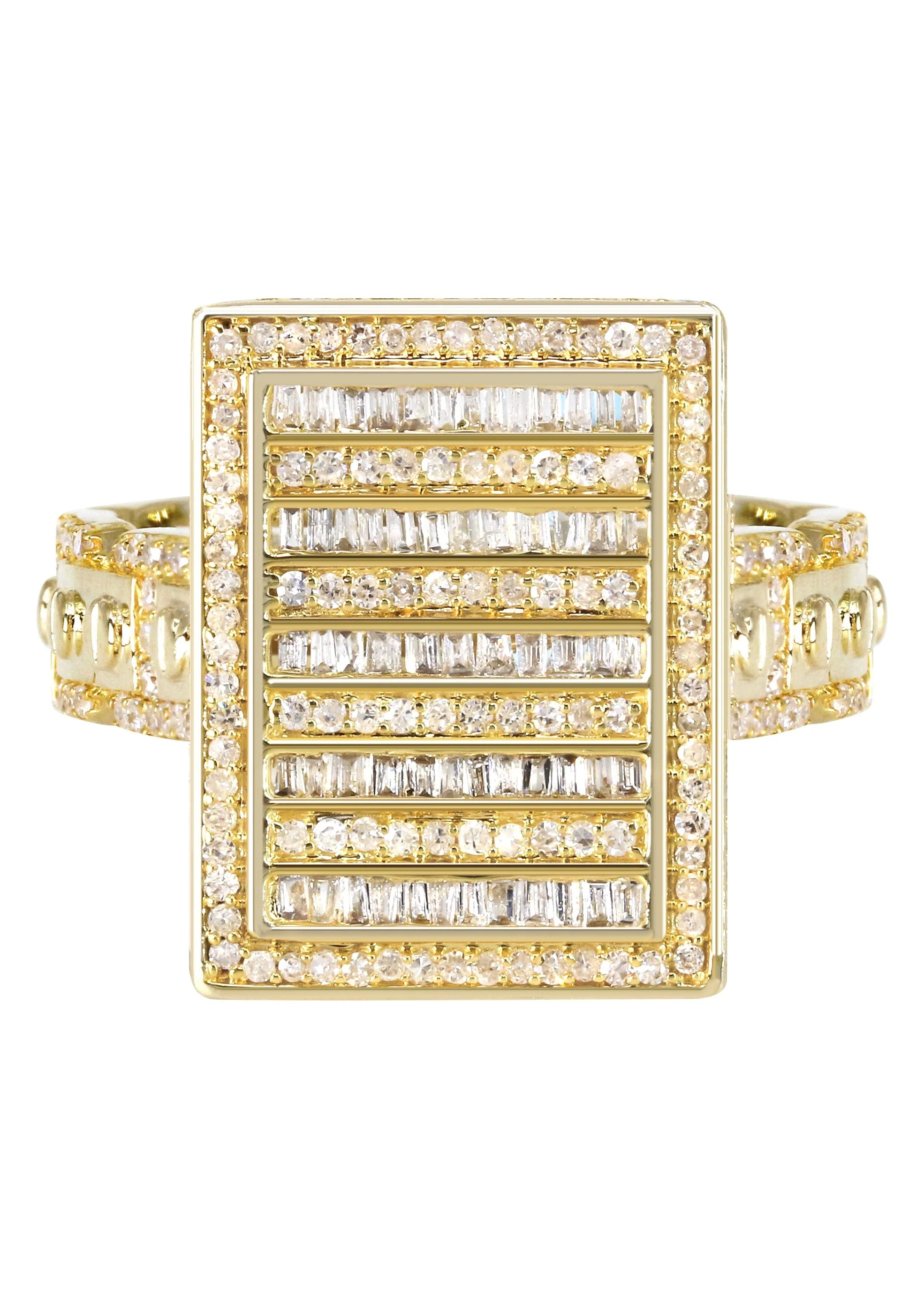 Mens Diamond Pinky Ring  | 1.37 Carats | 7.8 Grams