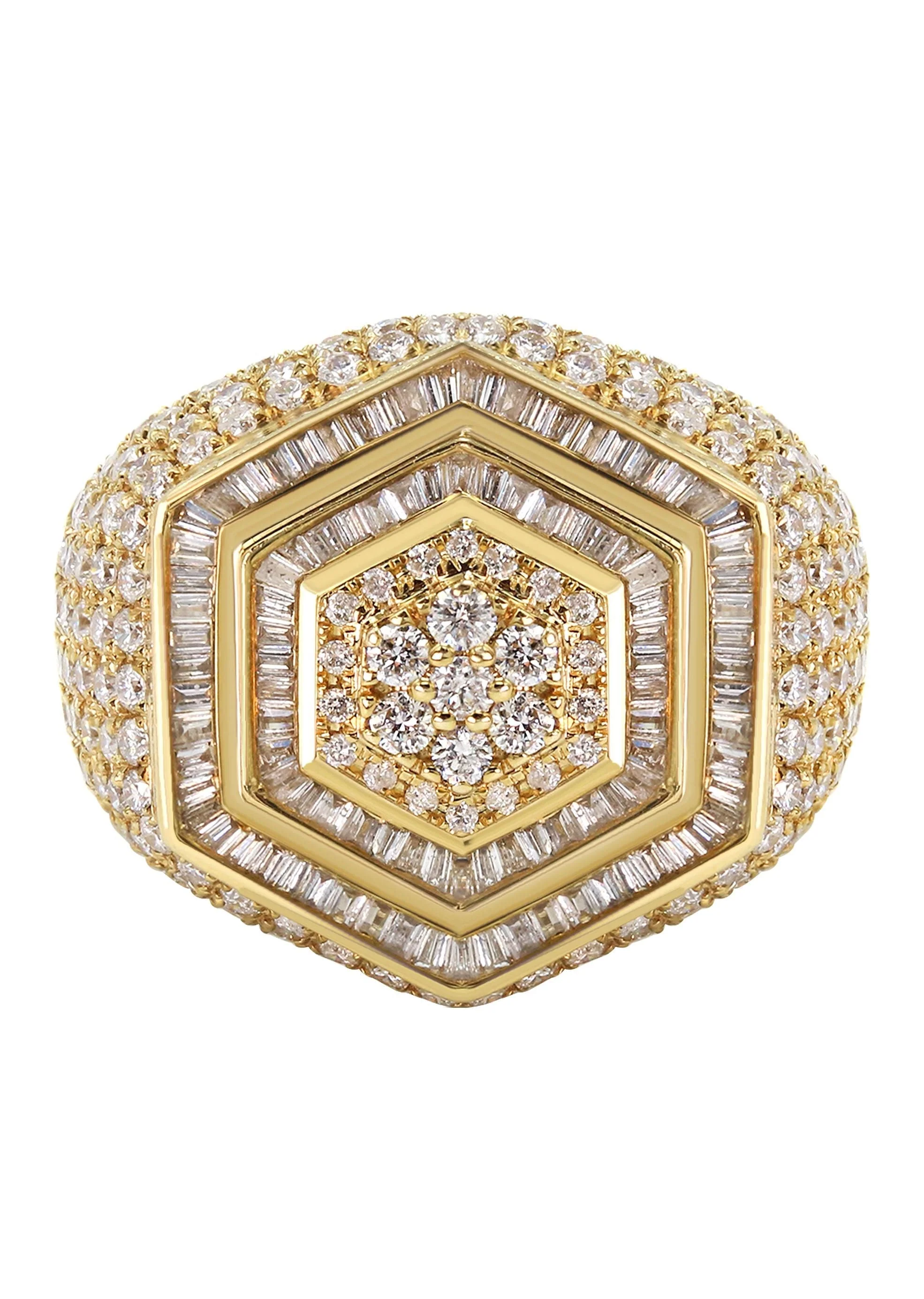 Mens Diamond Ring | 2.83 Carats | 13.29 Grams