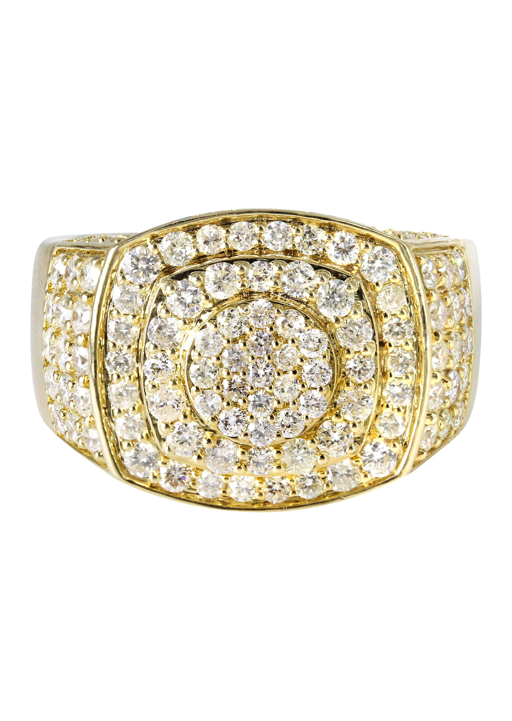 Mens Diamond Pinky Ring  | 3.42 Carats | 11.3 Grams