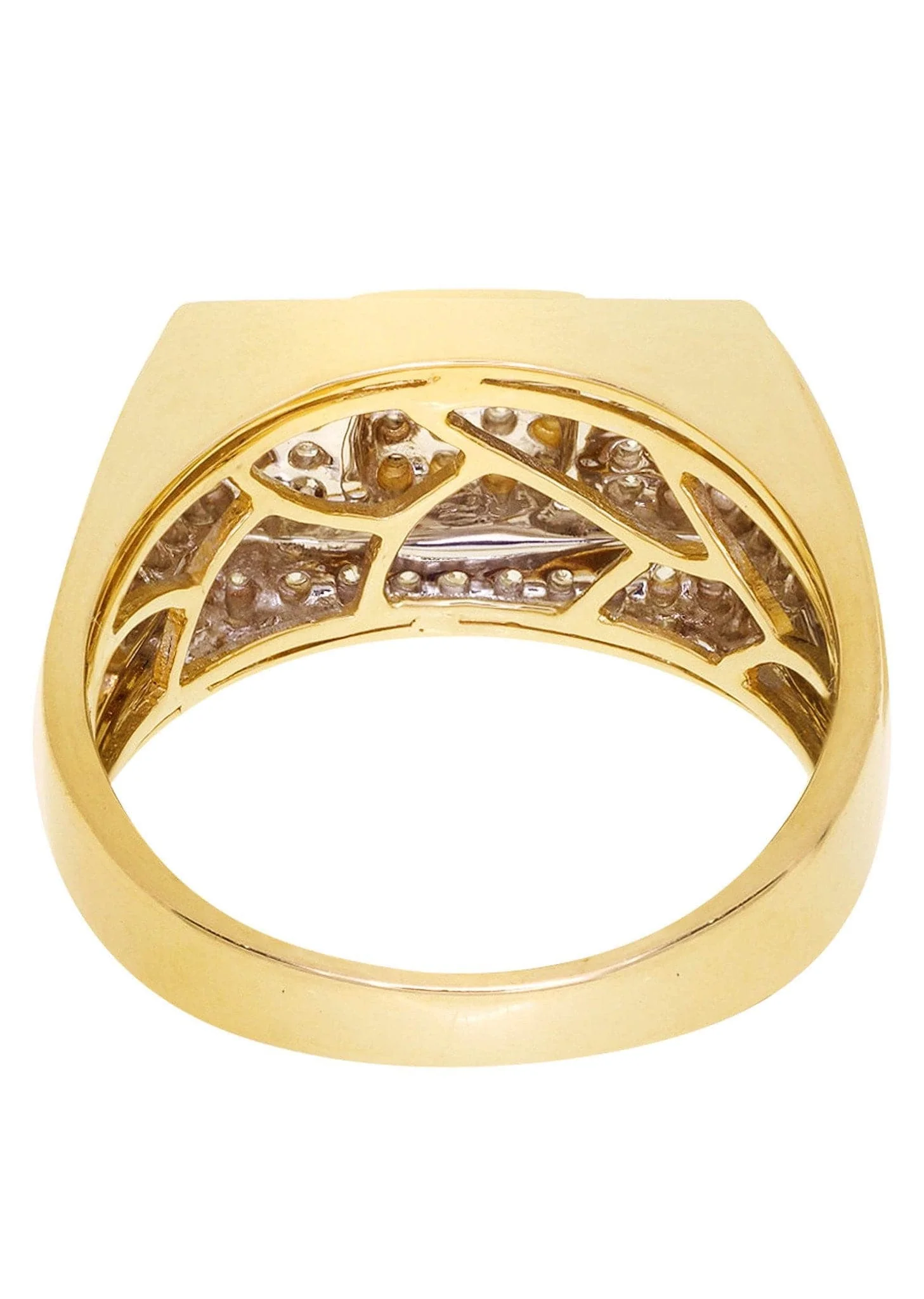Mens Diamond Ring / Pinky Diamond Ring| 0.93 Carats - Image 3