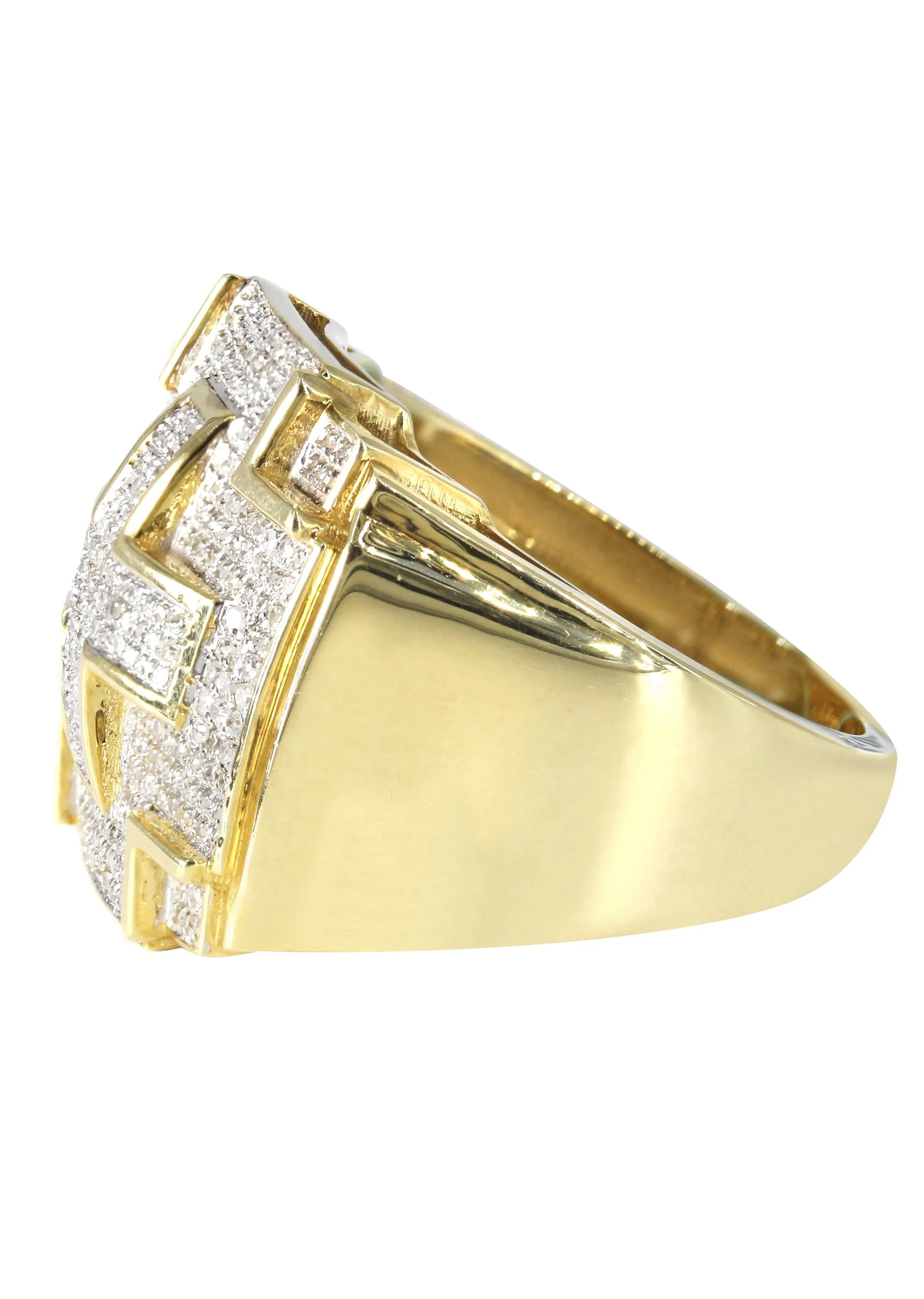Mens Diamond  Ring | 1.18 Carats | 9.1 Grams - Image 2