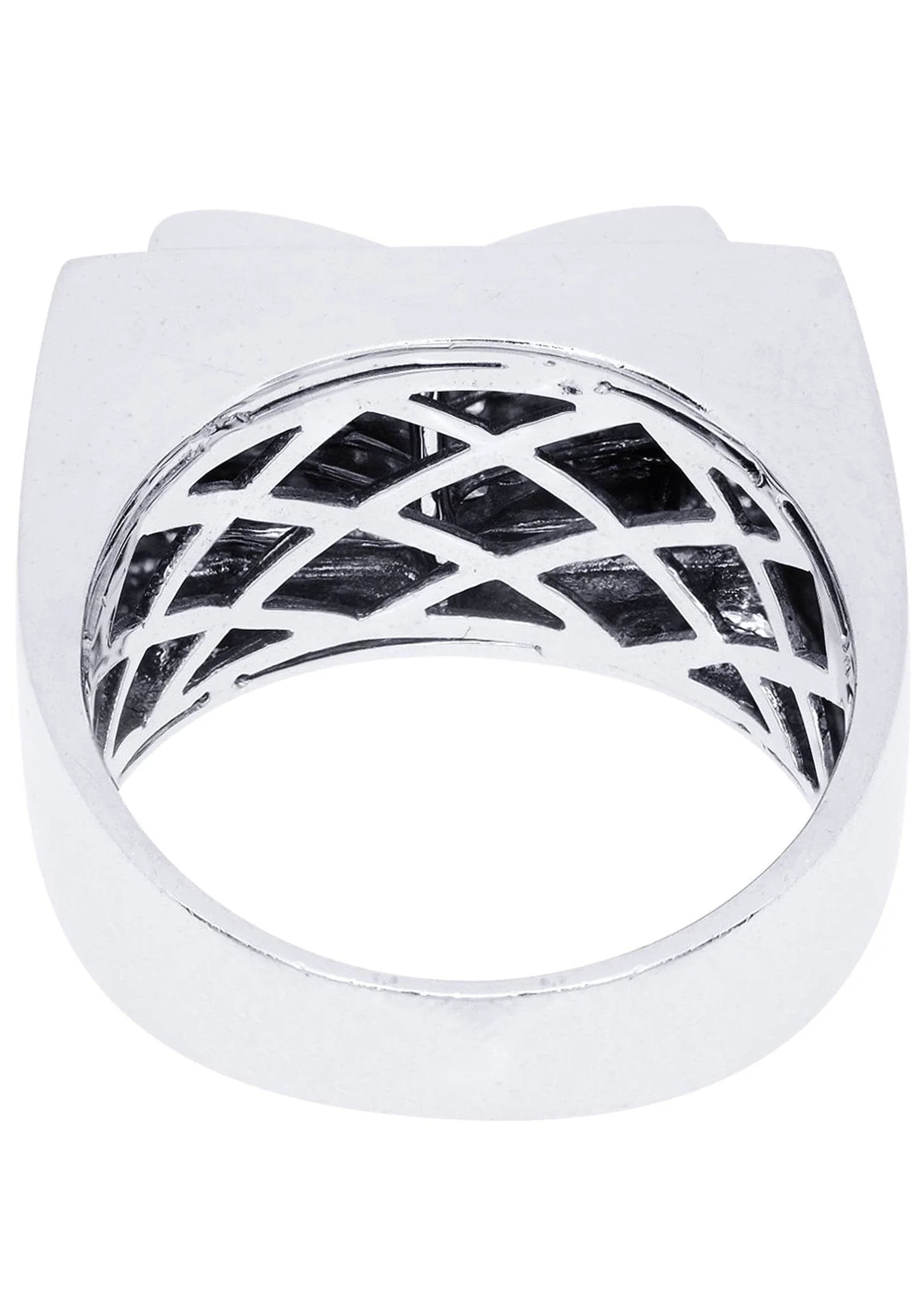 White Gold Mens Diamond Ring| 1.02 Carats| 13.47 Grams - Image 3