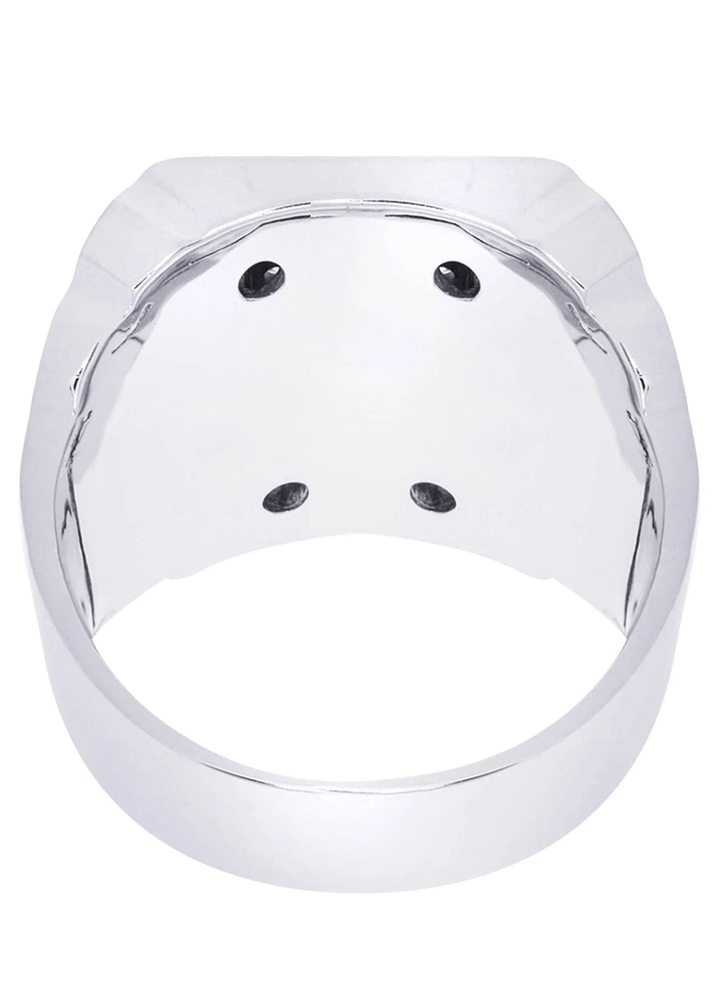 White Gold Mens Diamond Ring| 1.03 Carats| 19.11 Grams - Image 3