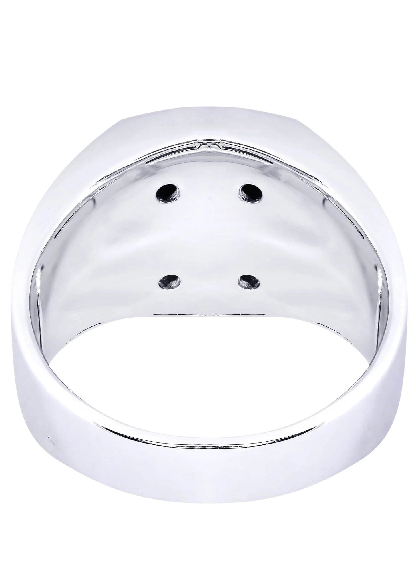 White Gold Mens Diamond Ring| 1.06 Carats| 13.66 Grams - Image 3