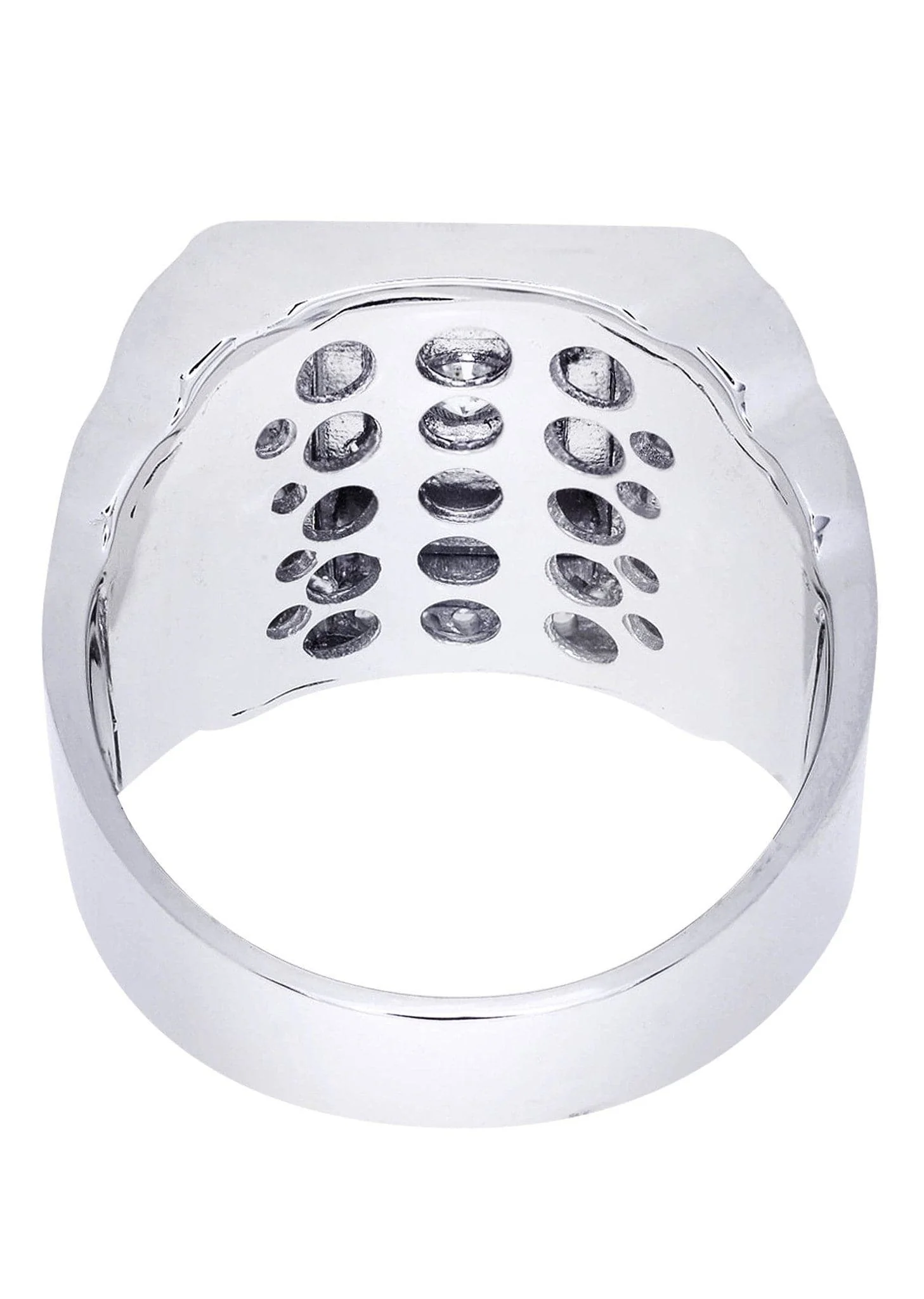White Gold Pinky Diamond Ring| 1.06 Carats| 18.39 Grams - Image 3