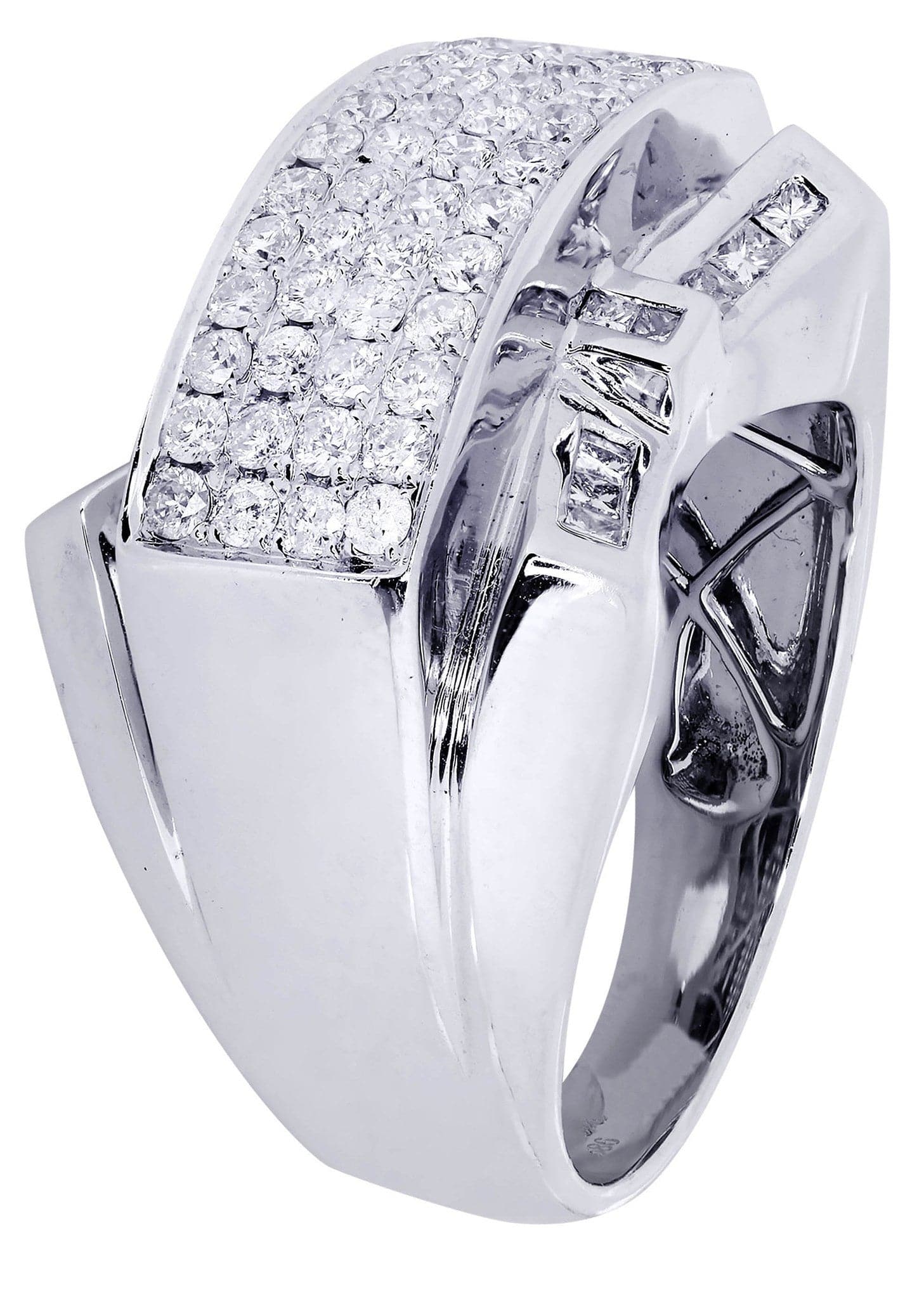 White Gold Pinky Diamond Ring| 2.30 Carats| 16.31 Grams - Image 2