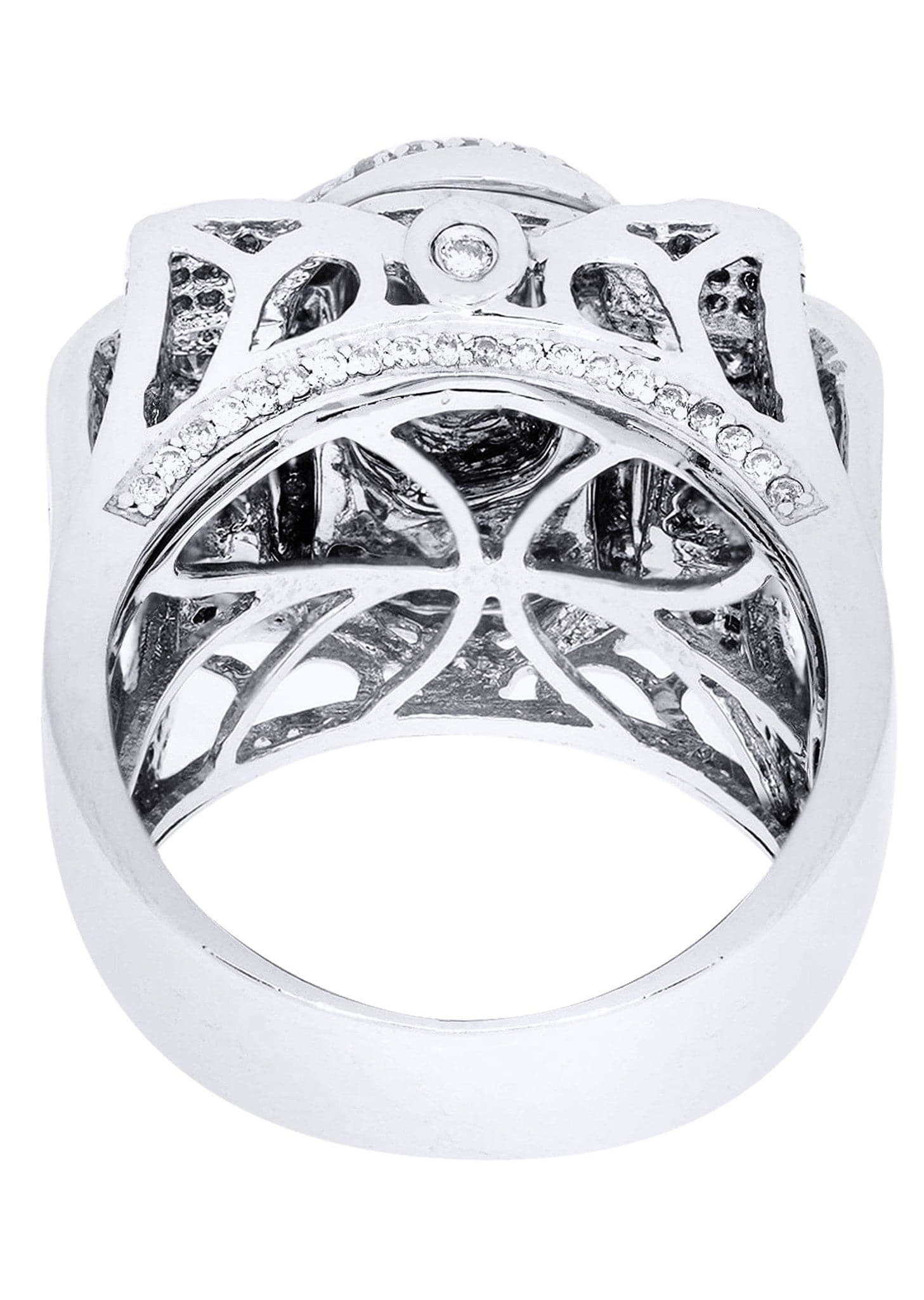 White Gold Mens Diamond Ring| 1.17 Carats| 20.29 Grams - Image 3