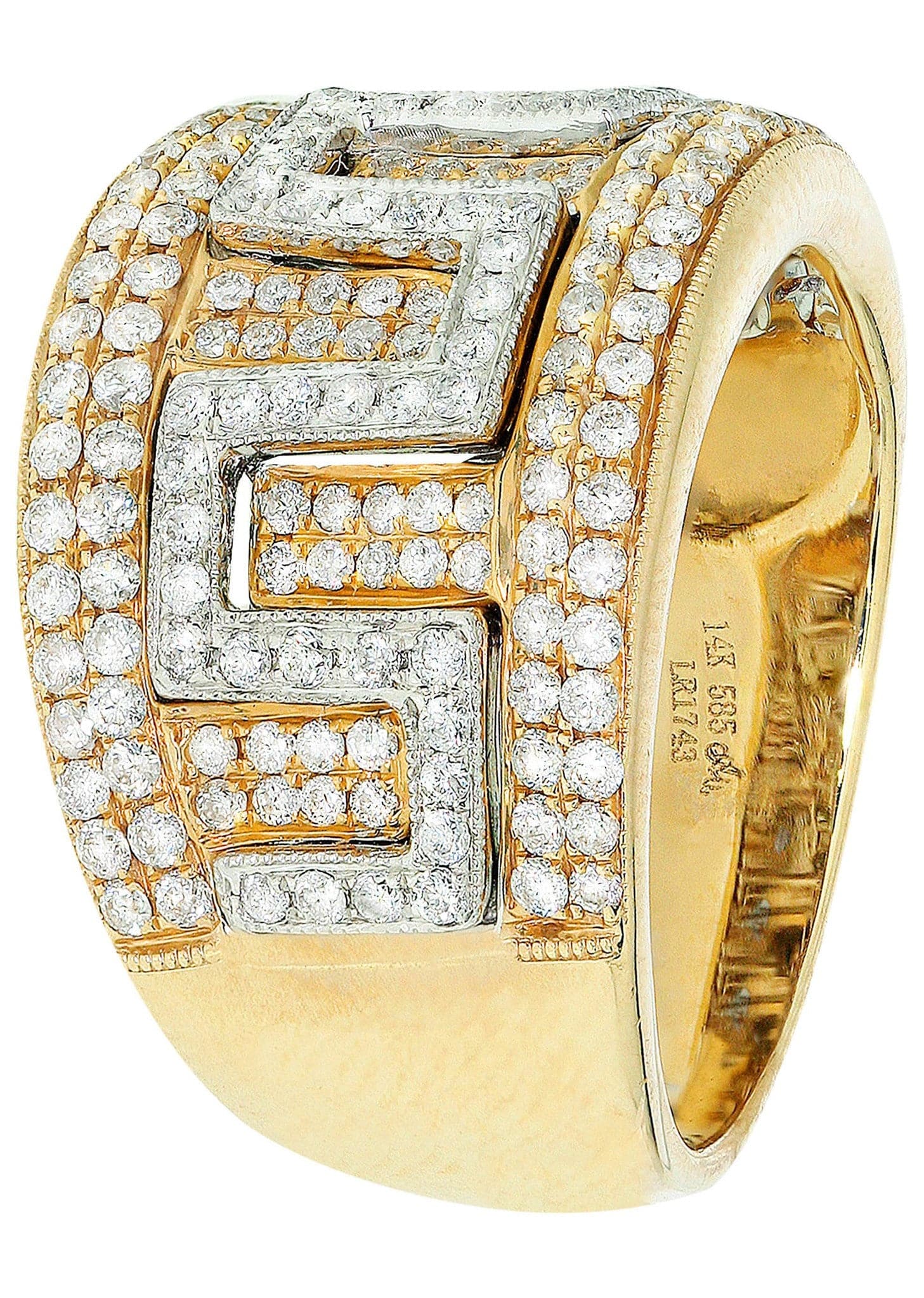 Mens Diamond Ring / Pinky Diamond Ring| 1.19 Carats - Image 2