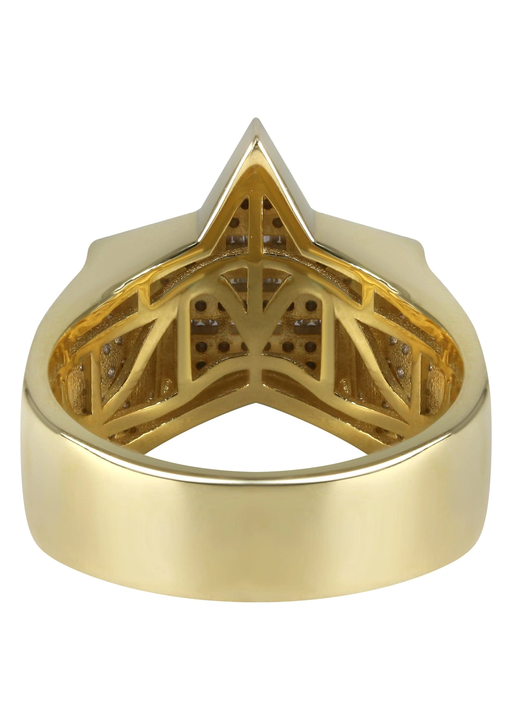 Mens Diamond  Ring | 0.98 Carats | 9.9 Grams - Image 3