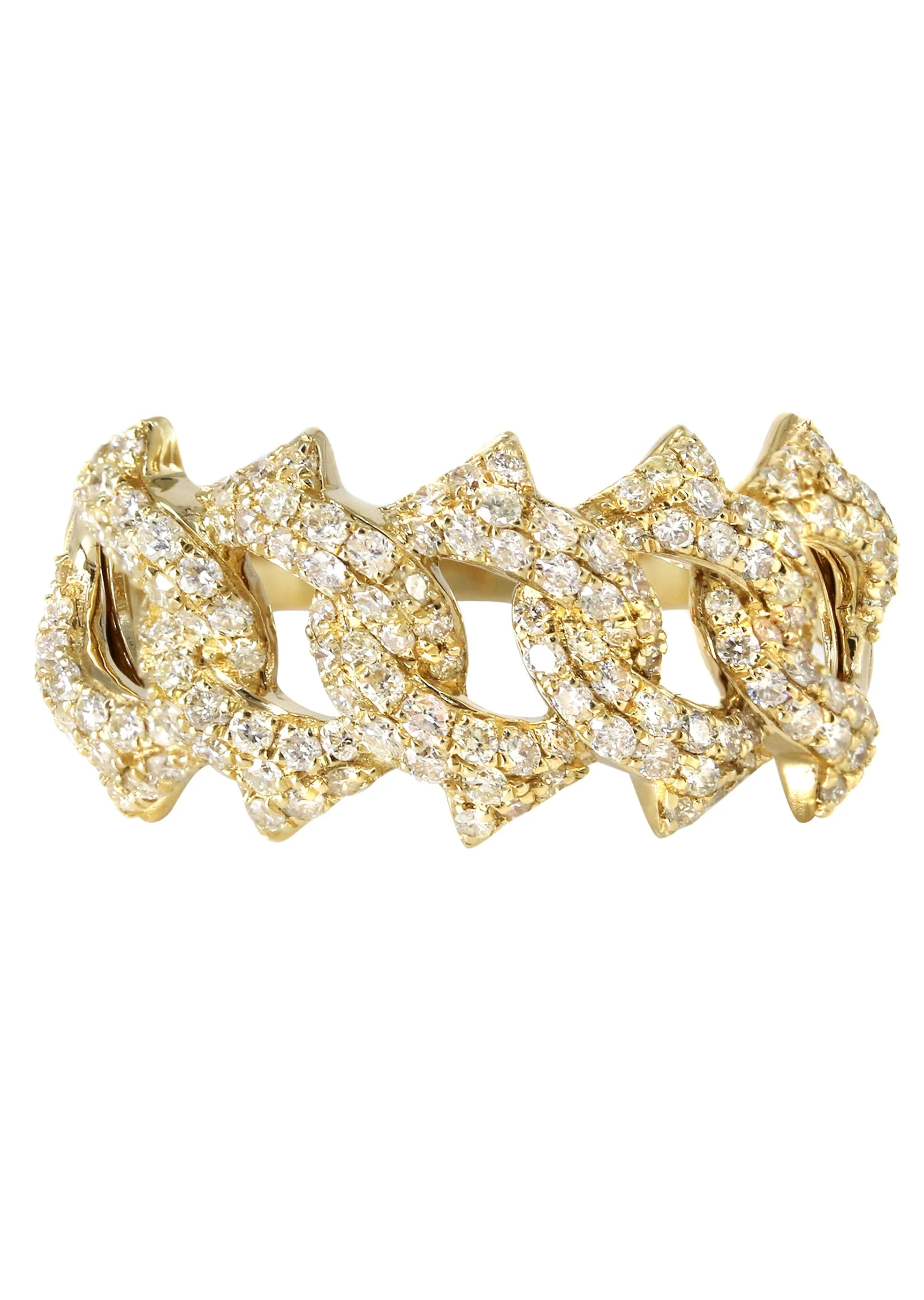 Mens Miami Cuban Diamond Pinky Ring | 1.31 Carats | 4.8 Grams