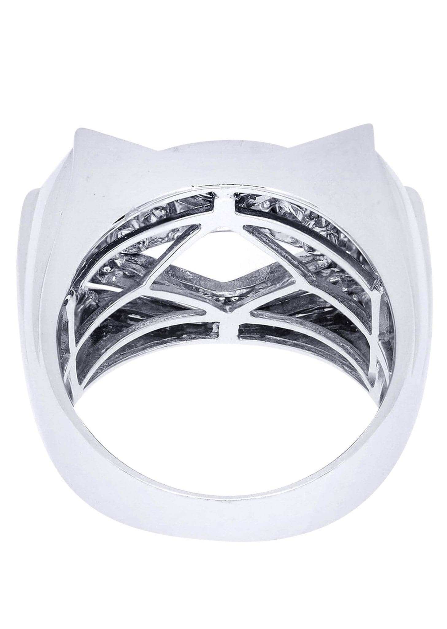 White Gold Mens Diamond Ring| 1.44 Carats| 14.01 Grams - Image 3