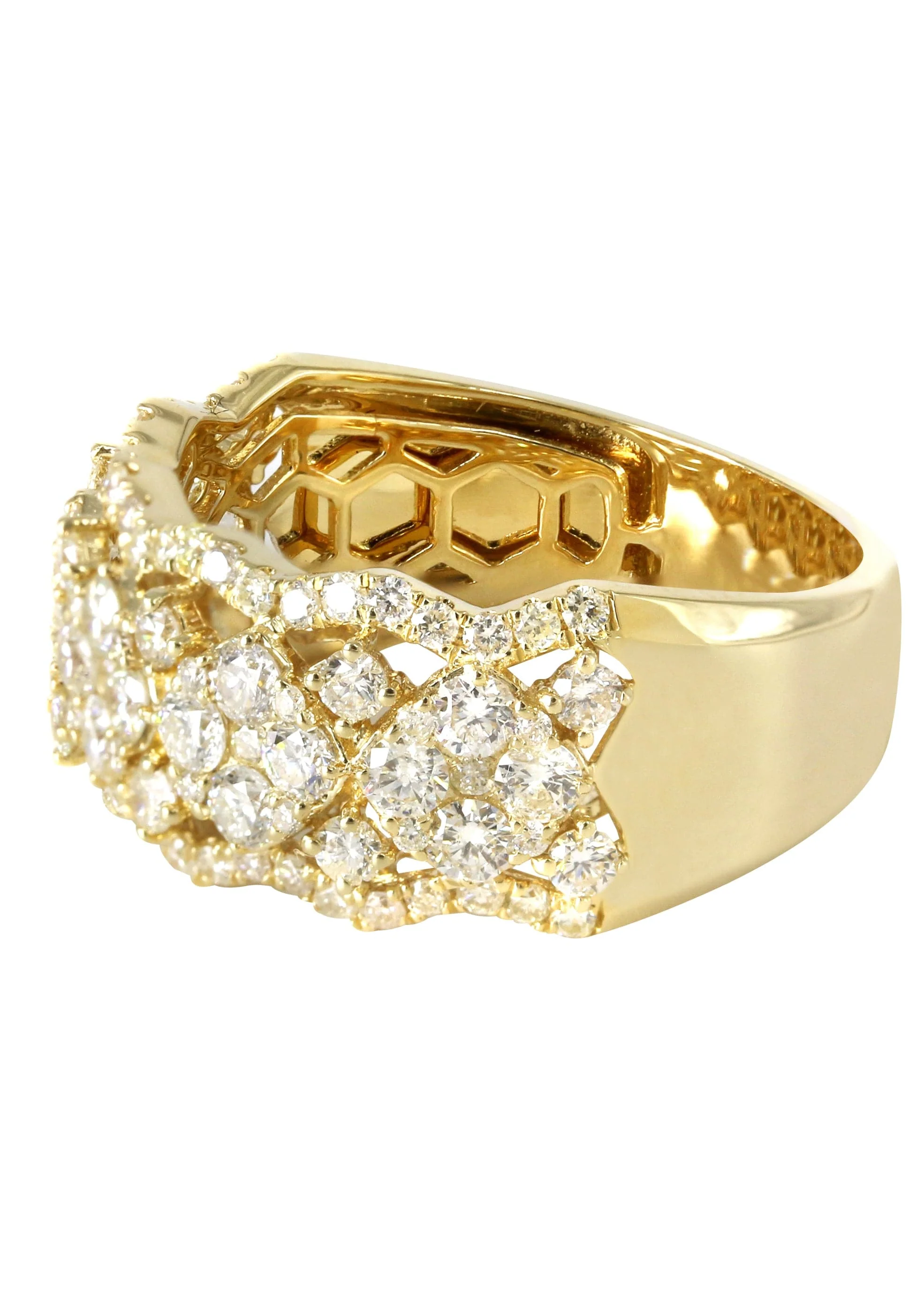 Mens Diamond Pinky Ring  | 1.65 Carats | 6.4 Grams - Image 2