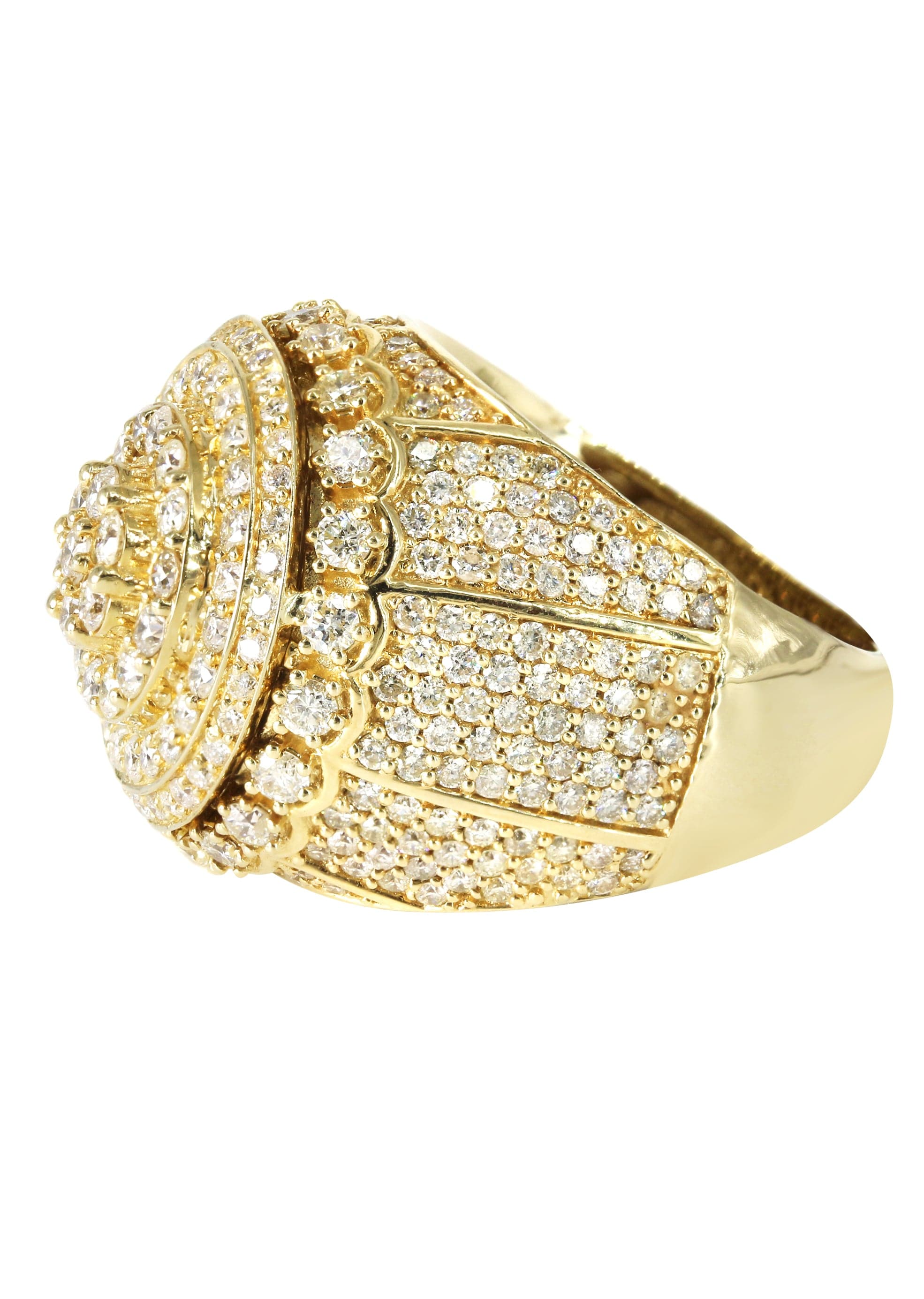 Mens Diamond Pinky Ring  | 5.79  Carats | 15.6 Grams - Image 2