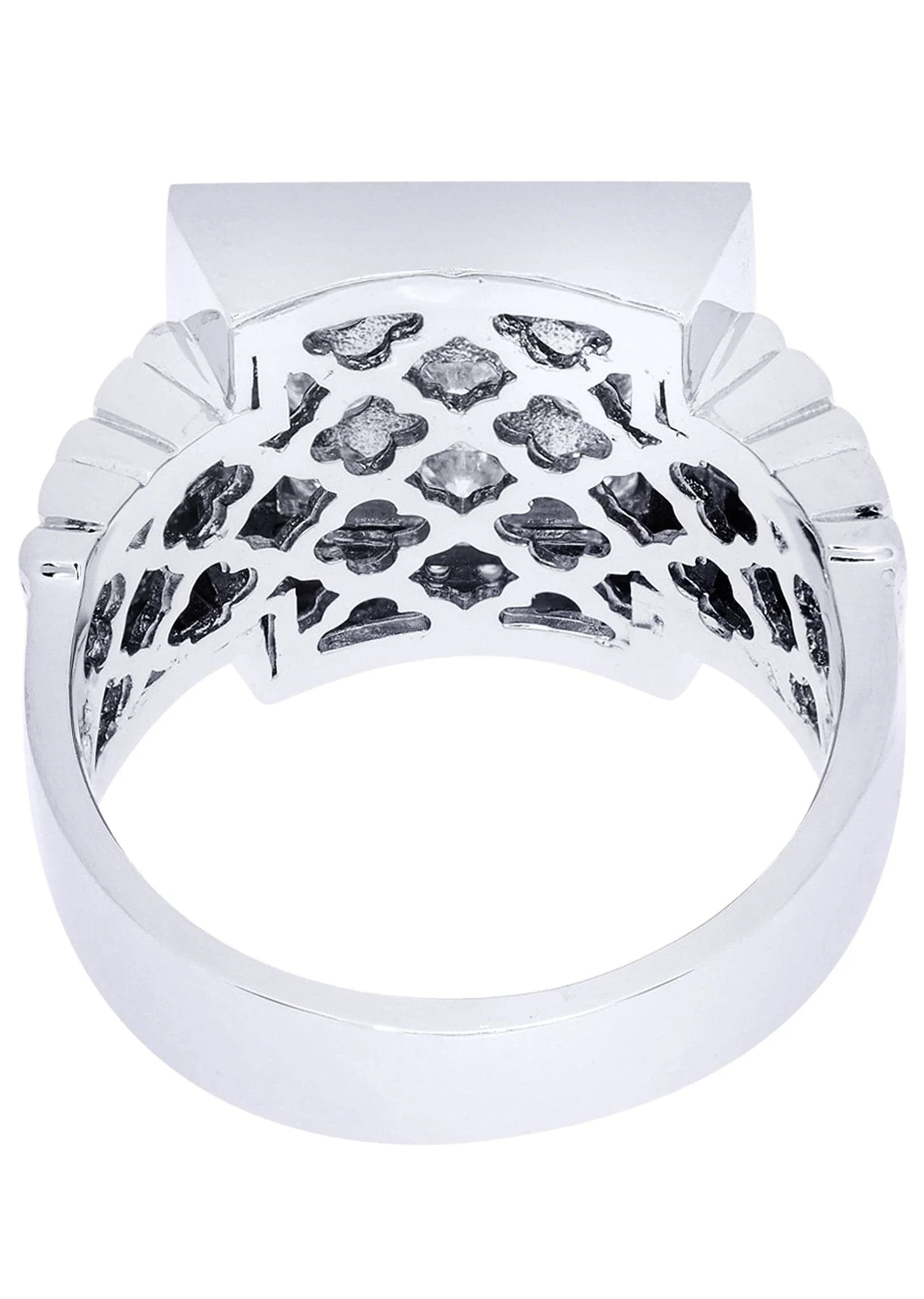 White Gold Mens Diamond Ring| 1.64 Carats| 15.17 Grams - Image 3