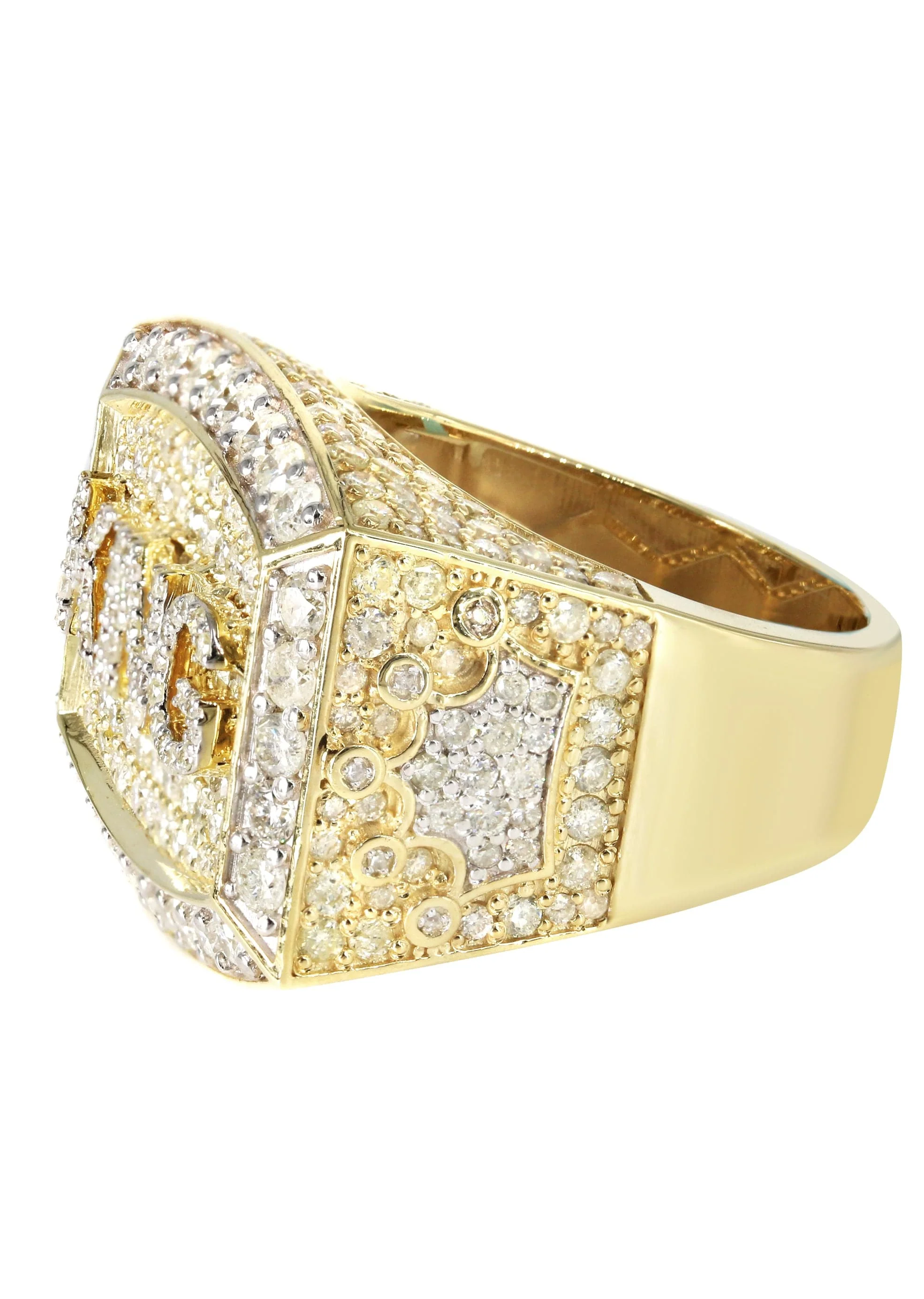 Mens Diamond Pinky Ring  | 5.21 Carats | 14 Grams - Image 2