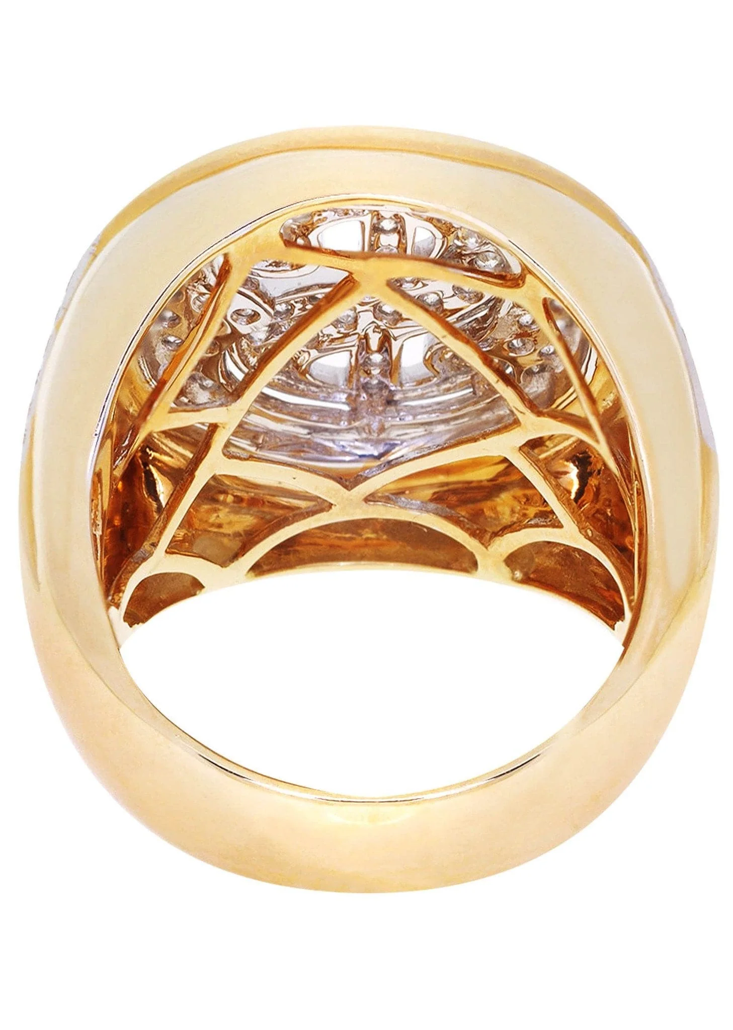 Money Sign Mens Diamond Ring / Pinky Diamond Ring| 1.78 Carats - Image 3