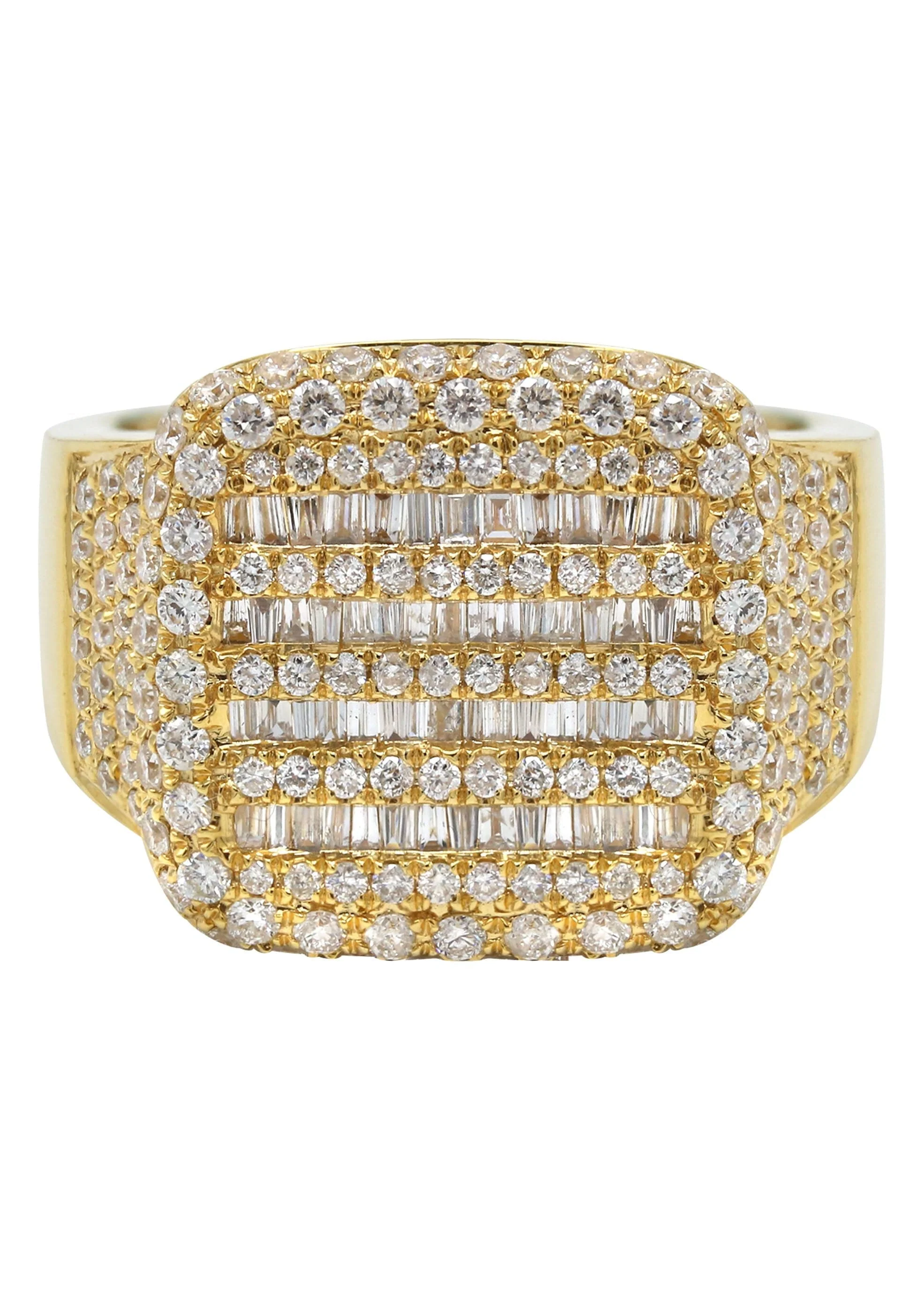 Mens Diamond Ring | 1.88 Carats | 11.07 Grams