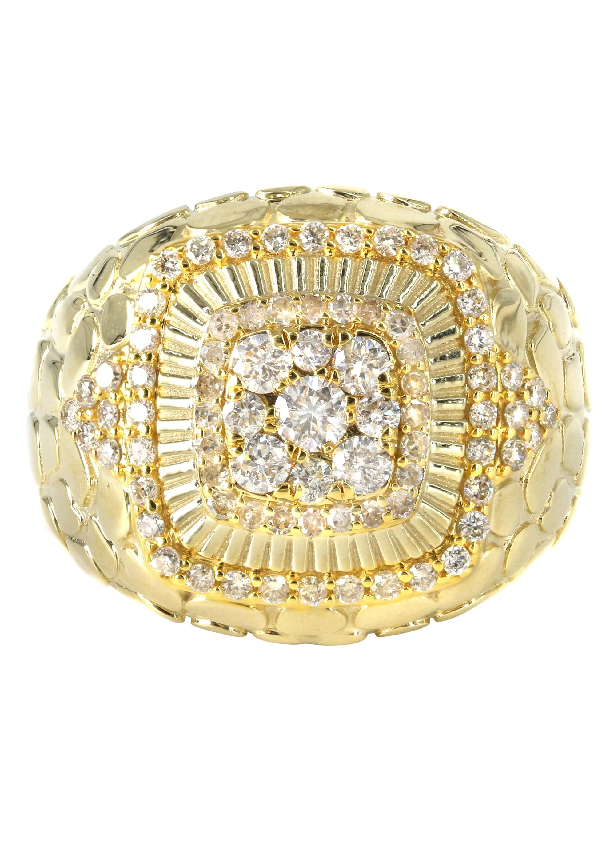 Mens Diamond Pinky Ring  | 1.43 Carats | 9.9 Grams