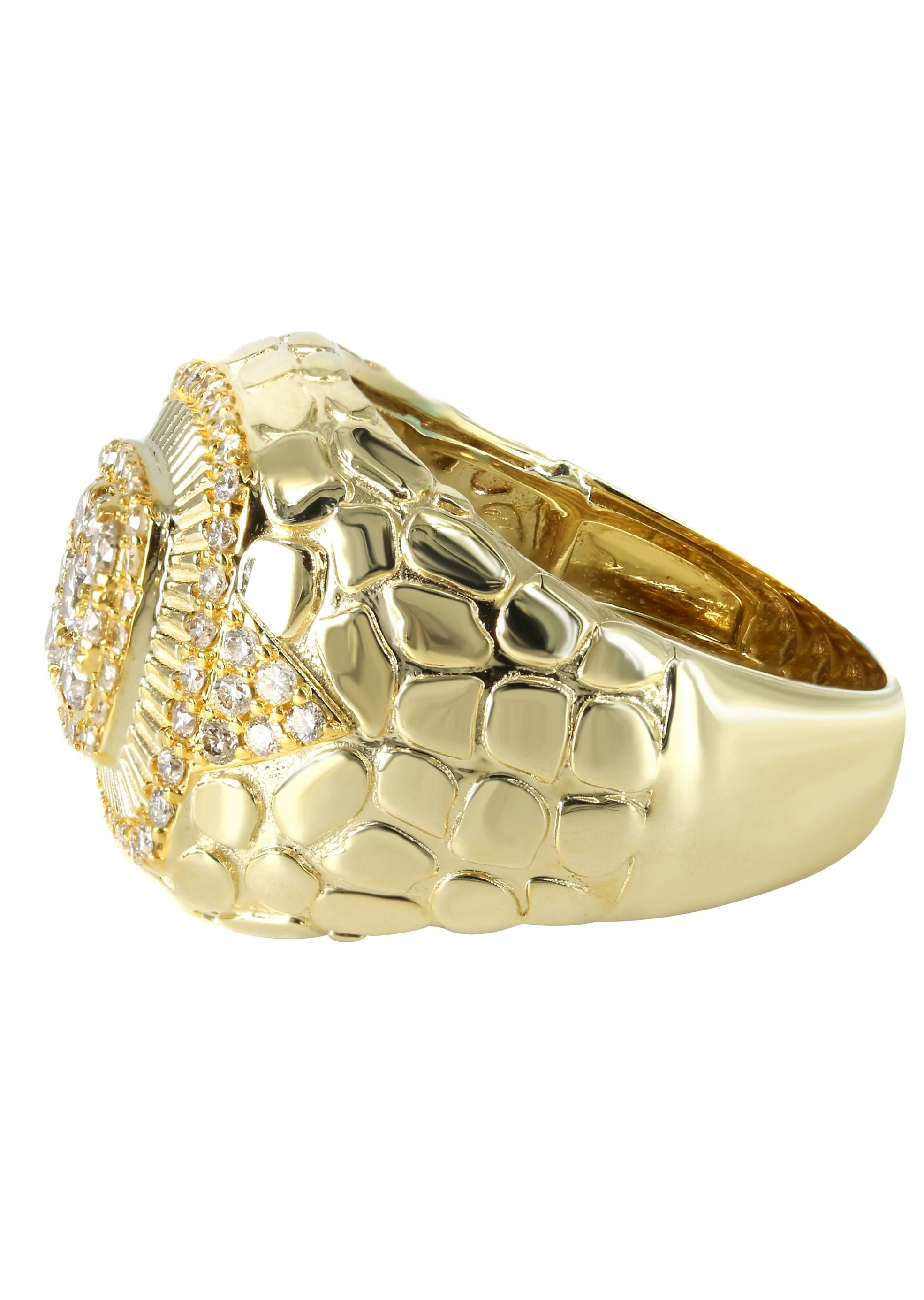 Mens Diamond Pinky Ring  | 1.43 Carats | 9.9 Grams - Image 2
