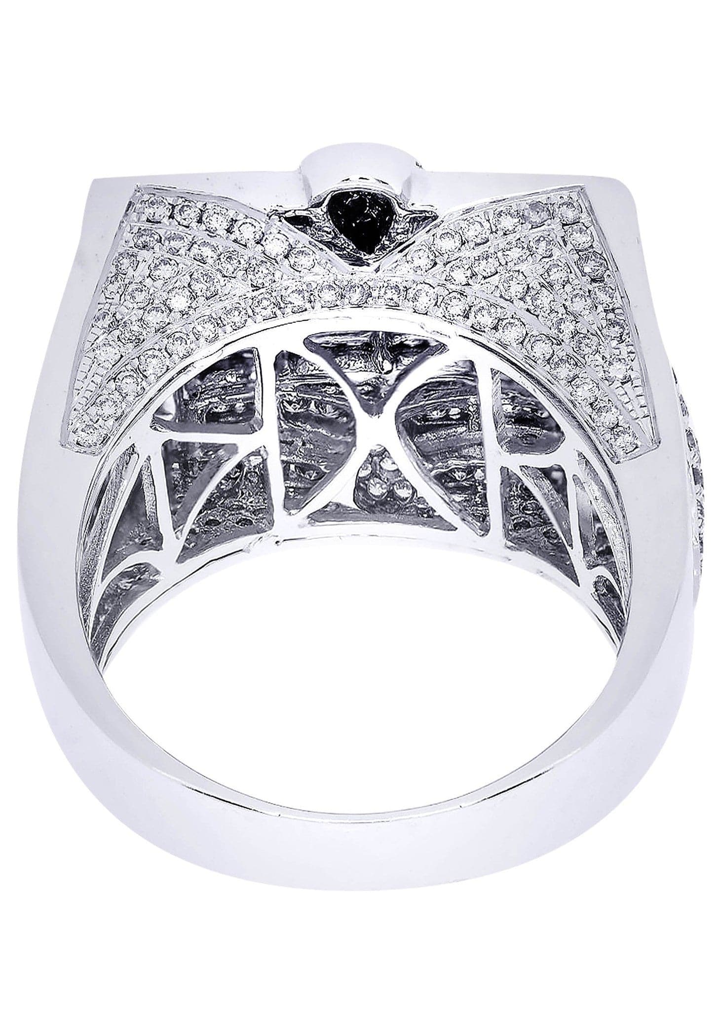 White Gold Mens Diamond Ring| 1.91 Carats| 14 Grams - Image 3