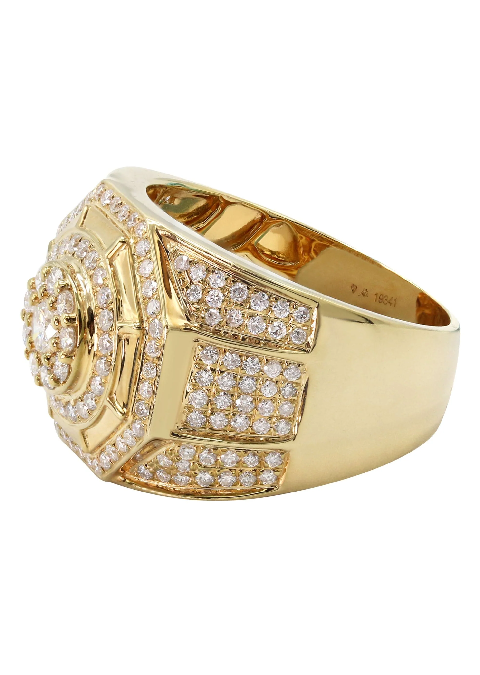 Mens Diamond Ring | 1.43 Carats | 11.17 Grams - Image 2