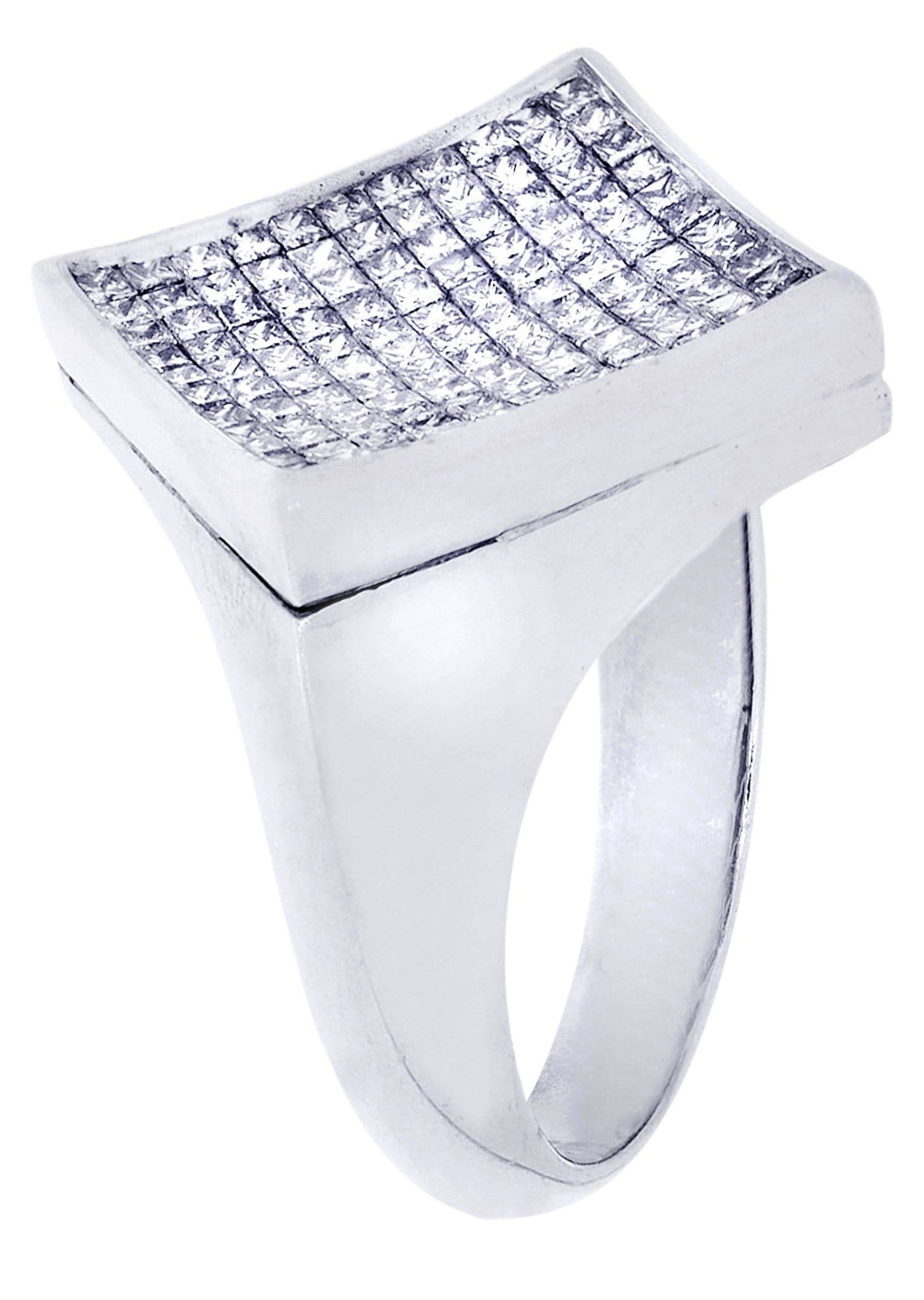 White Gold Mens Diamond Ring| 2.02 Carats| 12.92 Grams - Image 2