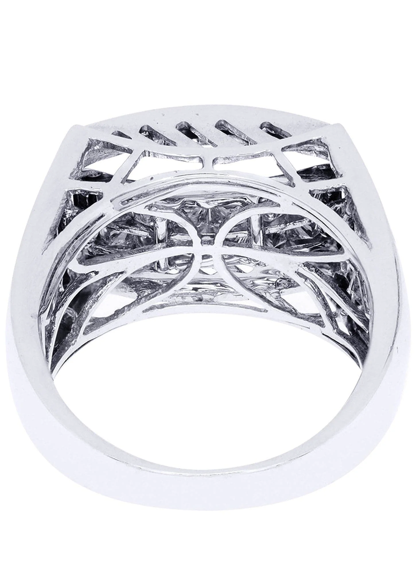 White Gold Mens Diamond Ring| 2.03 Carats| 12.21 Grams - Image 3