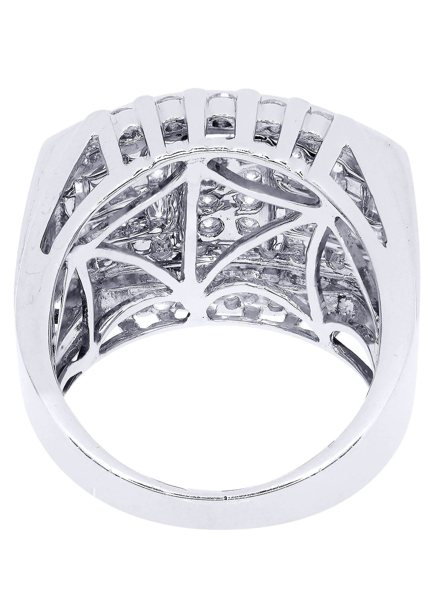 White Gold Mens Diamond Ring| 2.36 Carats| 18.86 Grams - Image 3