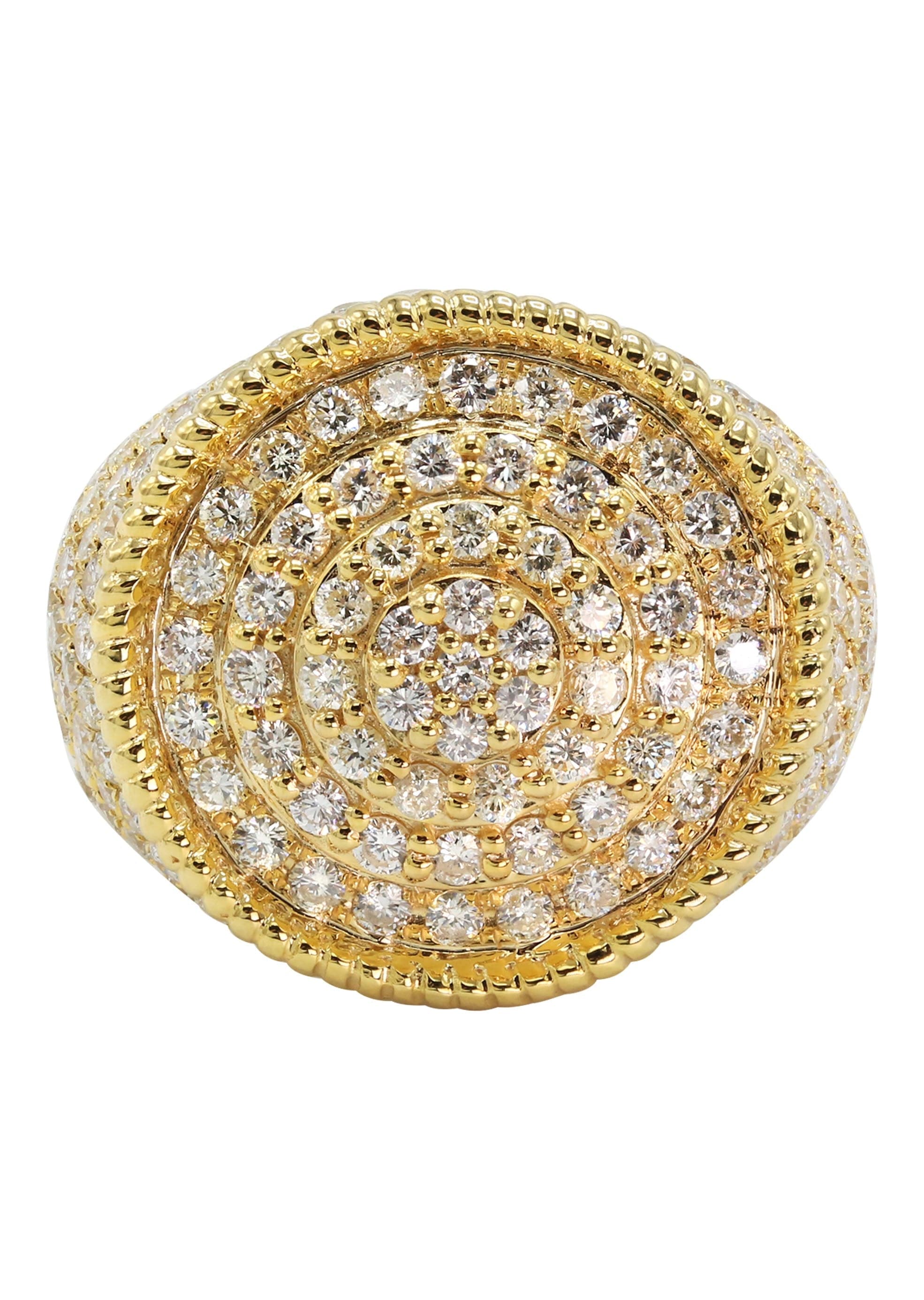 Mens Diamond Ring | 4.35 Carats | 16.05 Grams