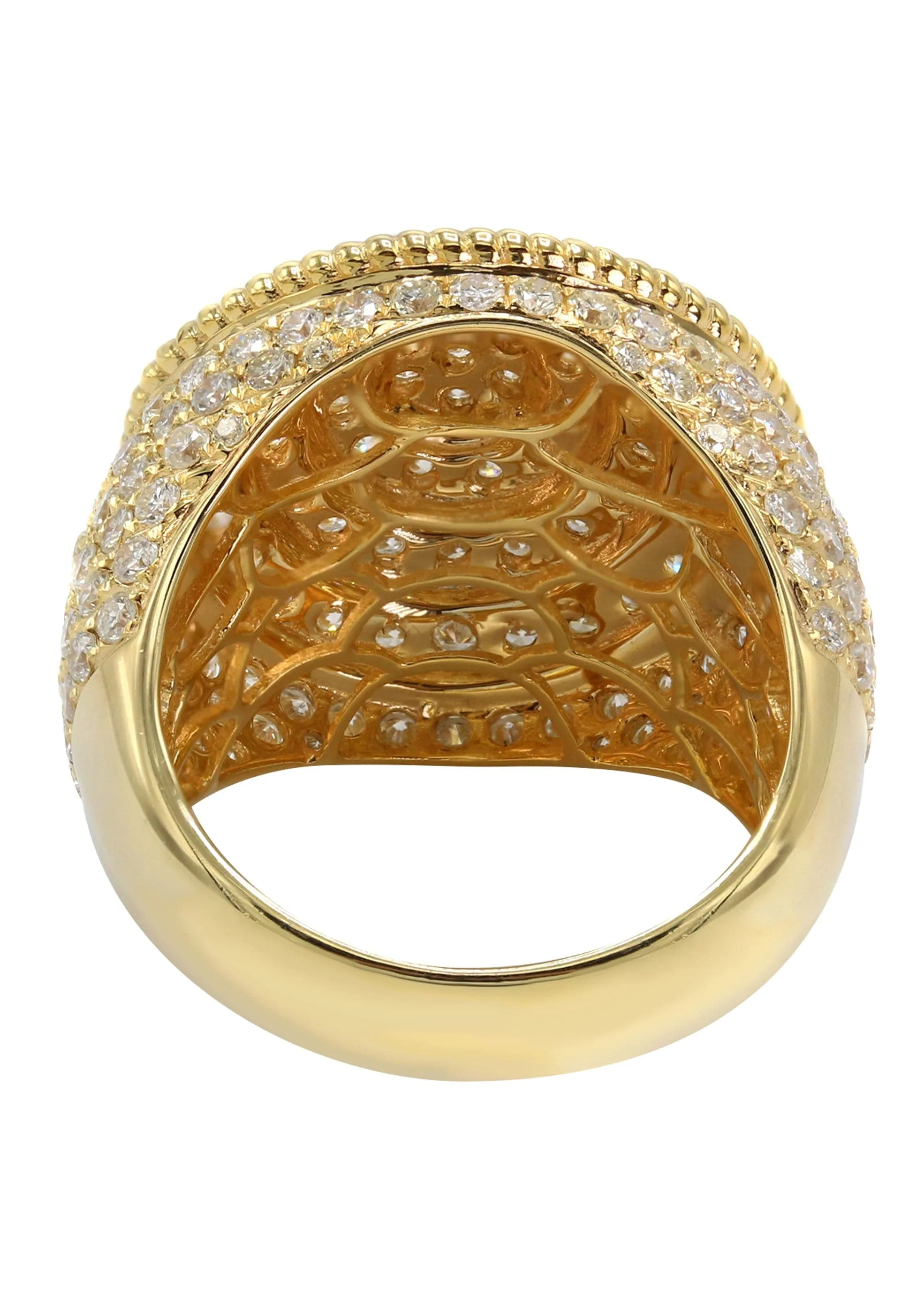 Mens Diamond Ring | 4.35 Carats | 16.05 Grams - Image 3
