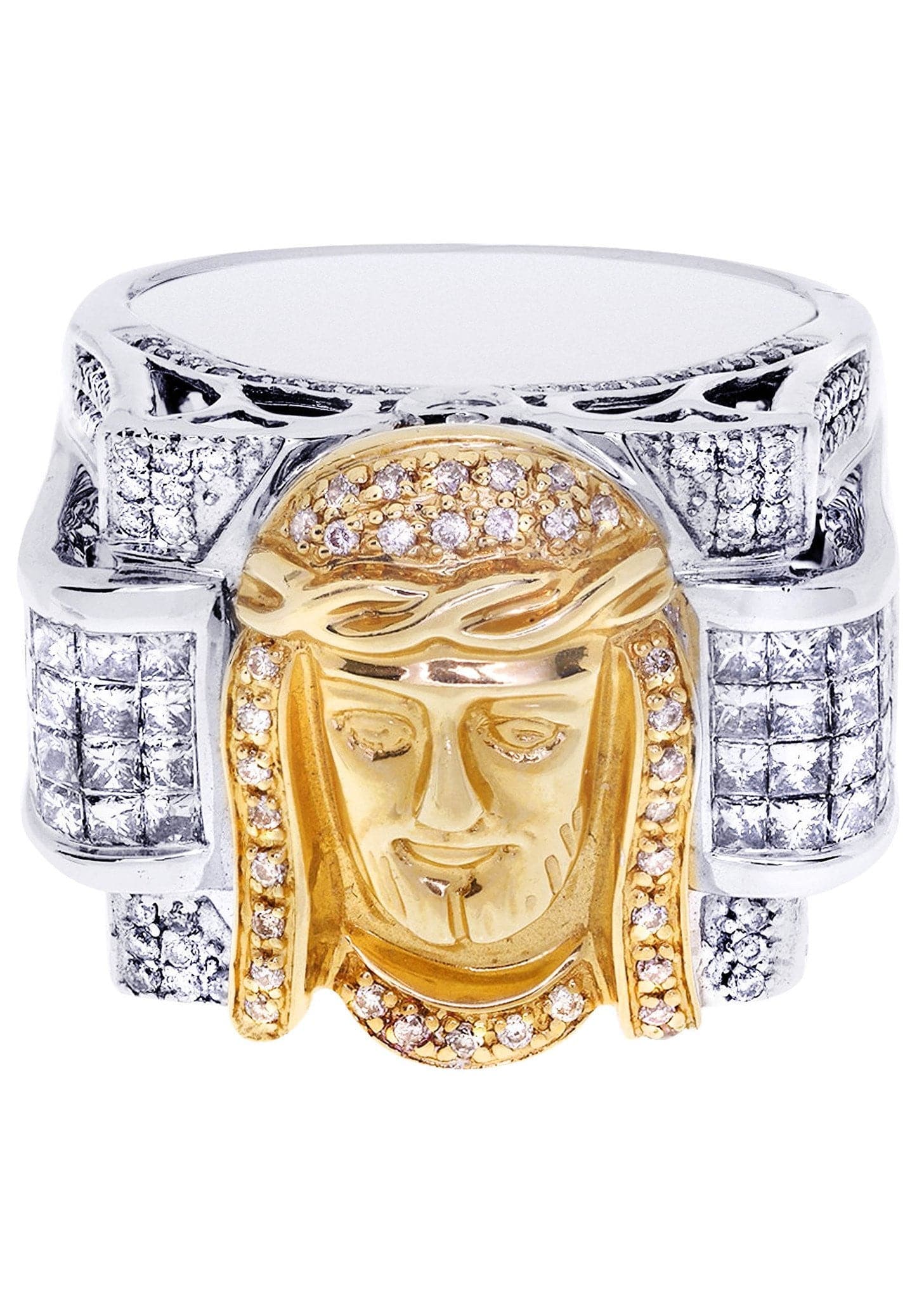 Mens Diamond Pinky Ring| 2.44 Carats| 20.43 Grams