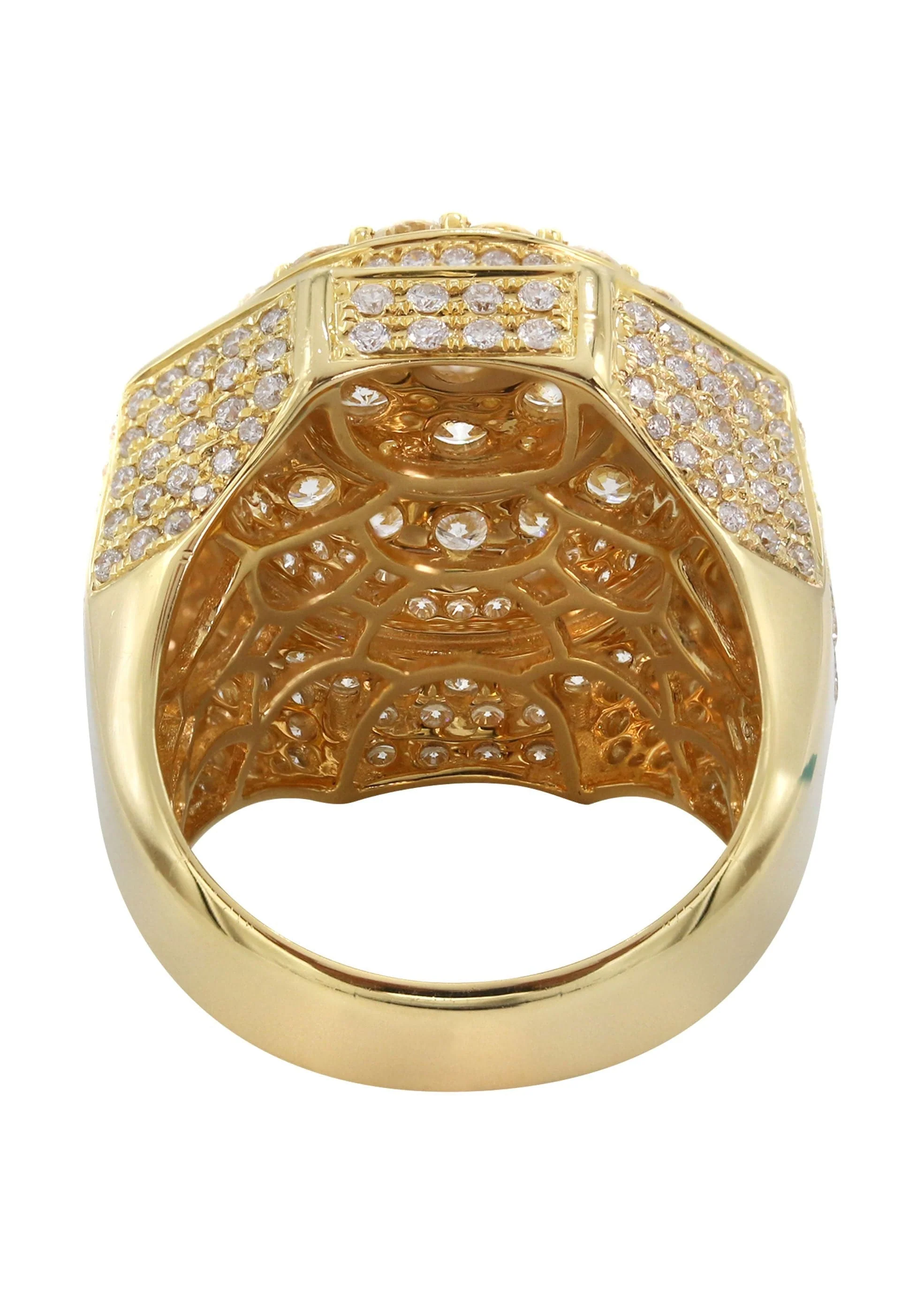 Mens Diamond Ring | 5.92 Carats | 17.72 Grams - Image 3