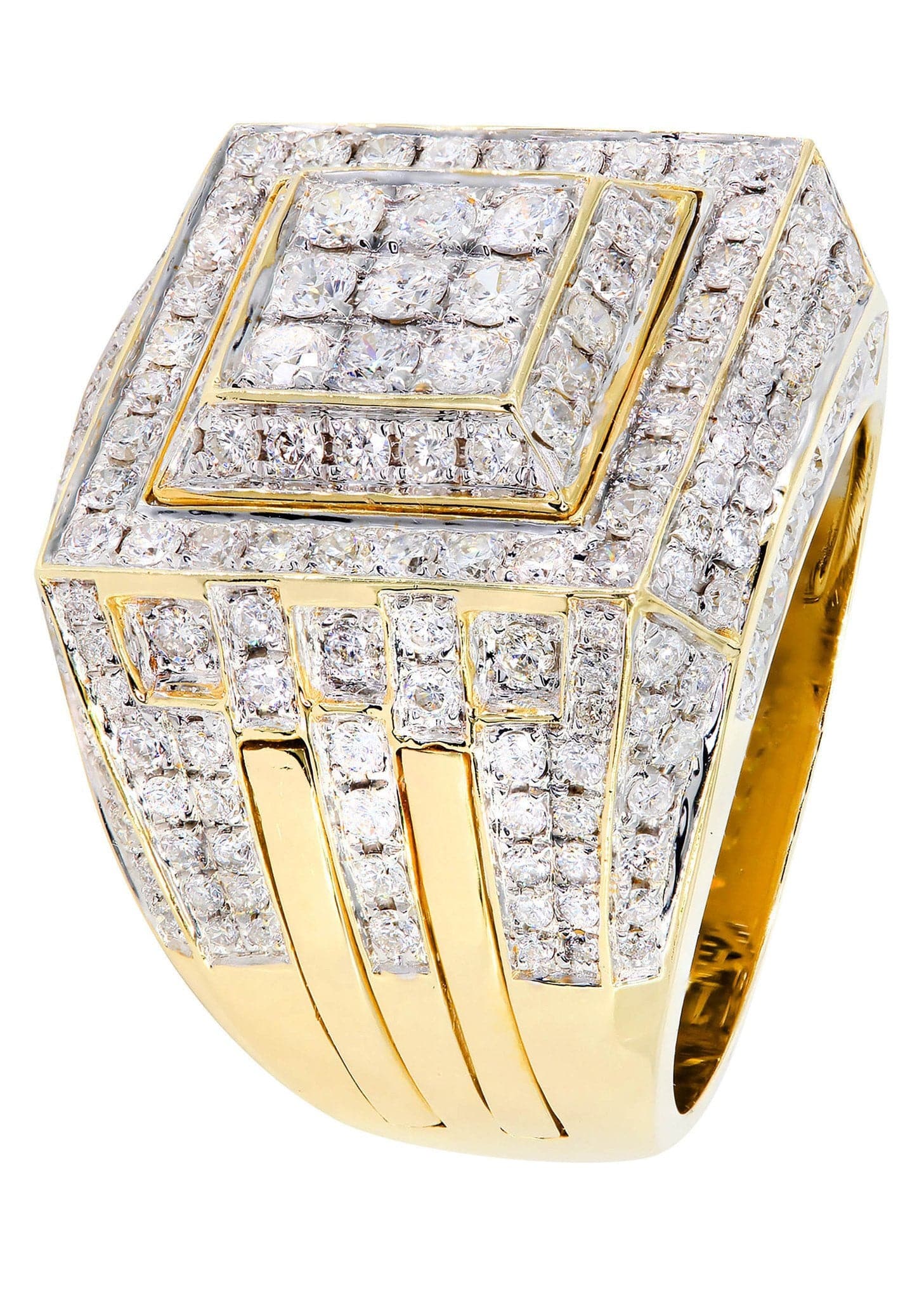 Mens Diamond Ring / Pinky Diamond Ring| 3.24 Carats - Image 2
