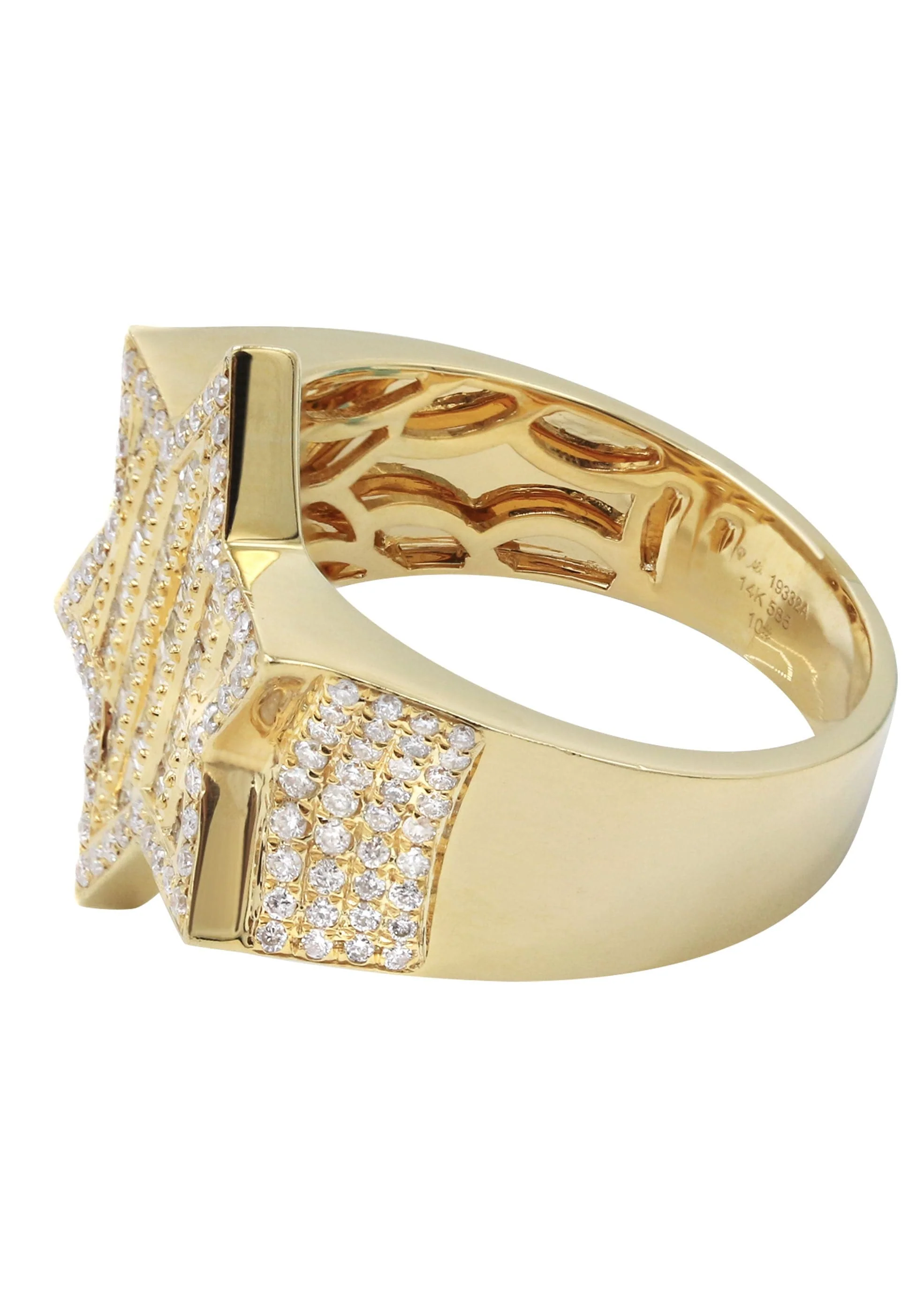 Mens Diamond Ring | 1.17 Carats | 8.65 Grams - Image 2