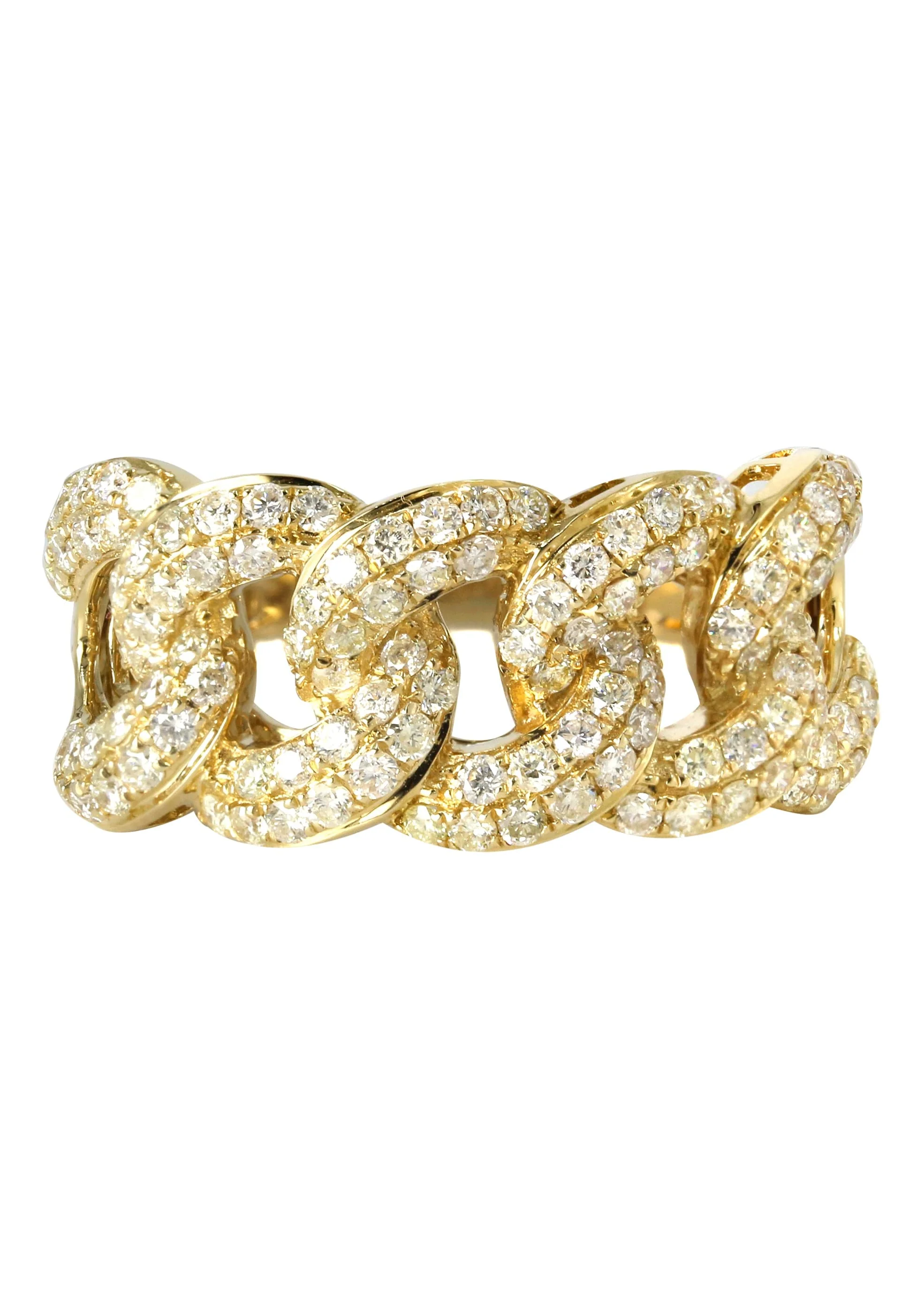 Mens Miami Cuban Diamond Pinky Ring  | 1.8 Carats | 6 Grams