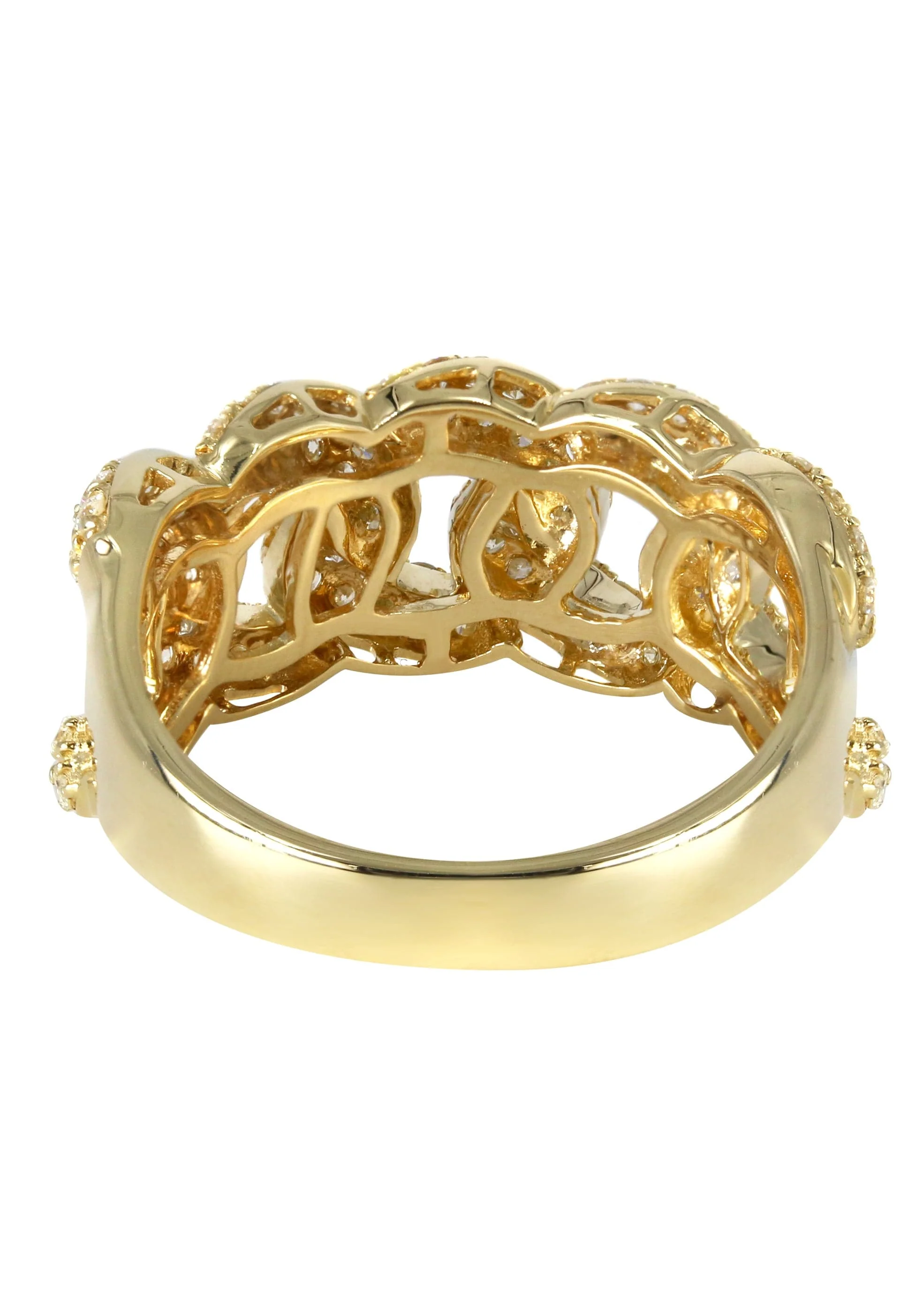 Mens Miami Cuban Diamond Pinky Ring  | 1.8 Carats | 6 Grams - Image 3